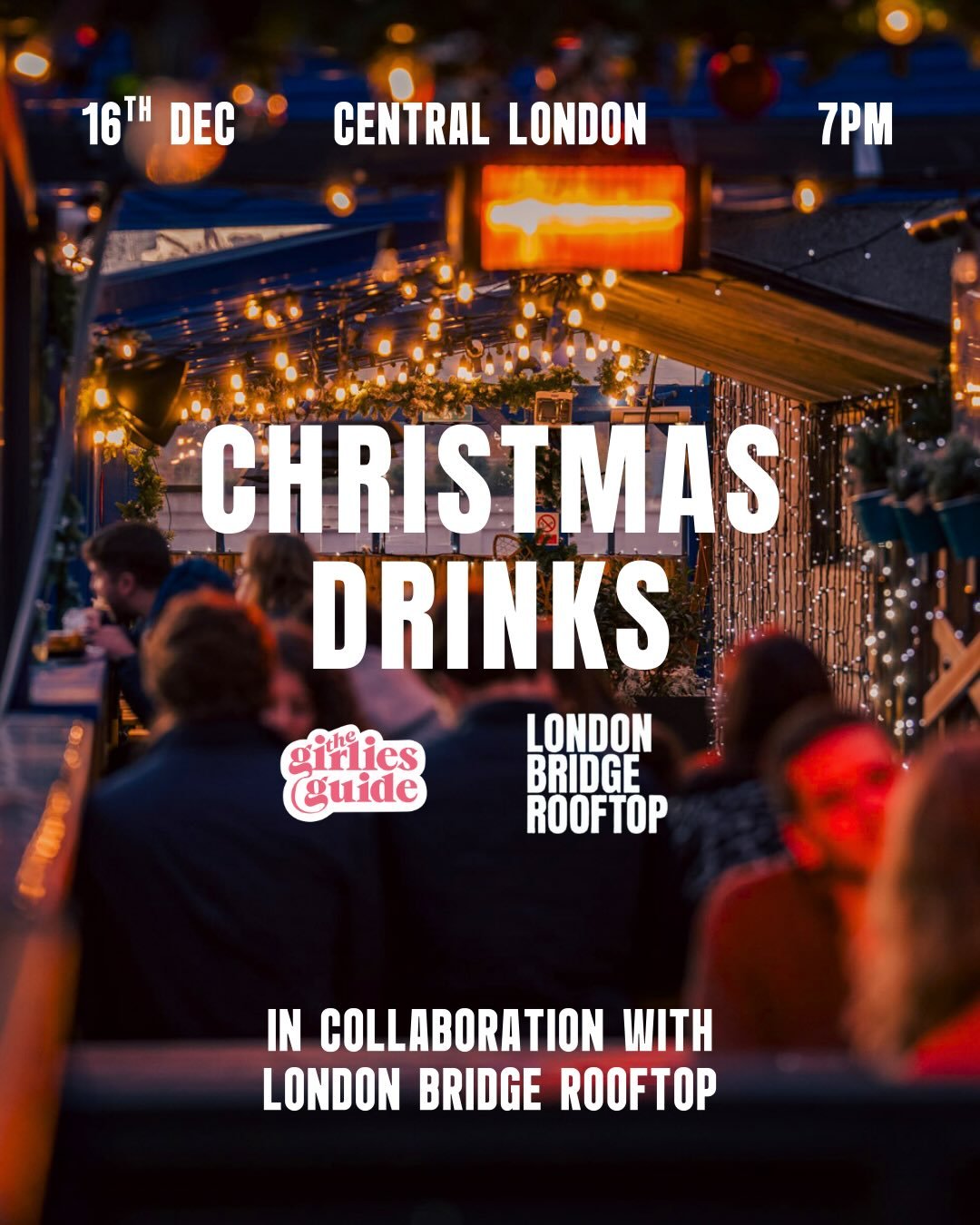 We&rsquo;re teaming up with @londonbridgerooftop for our final girlies get together of 2025! 🏙️

Start the new year with a bunch of new friends and secure your spot! Link in bio to join 💖
