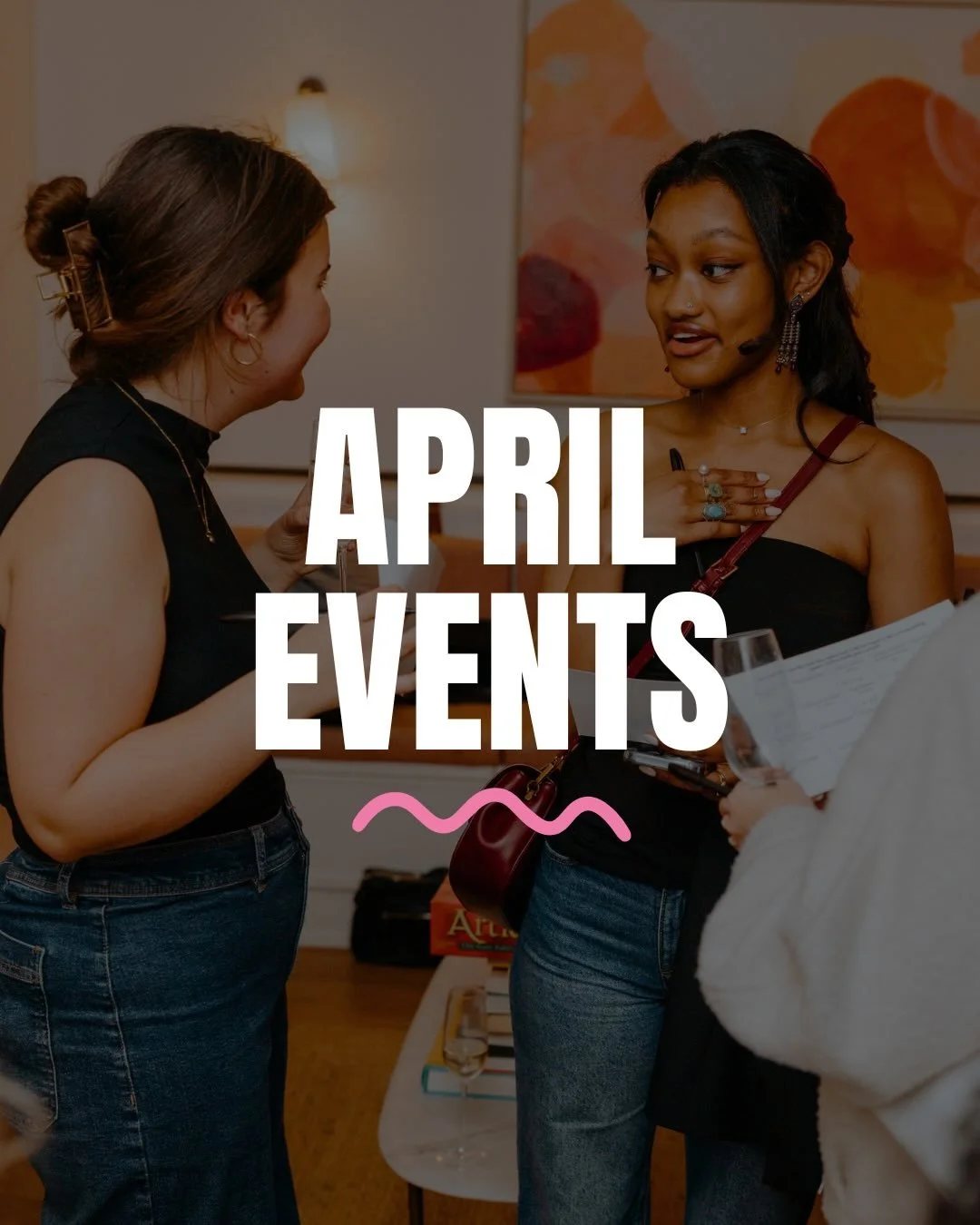 Make this the month you make new friends✨

Link in bio to sign up to an upcoming event!