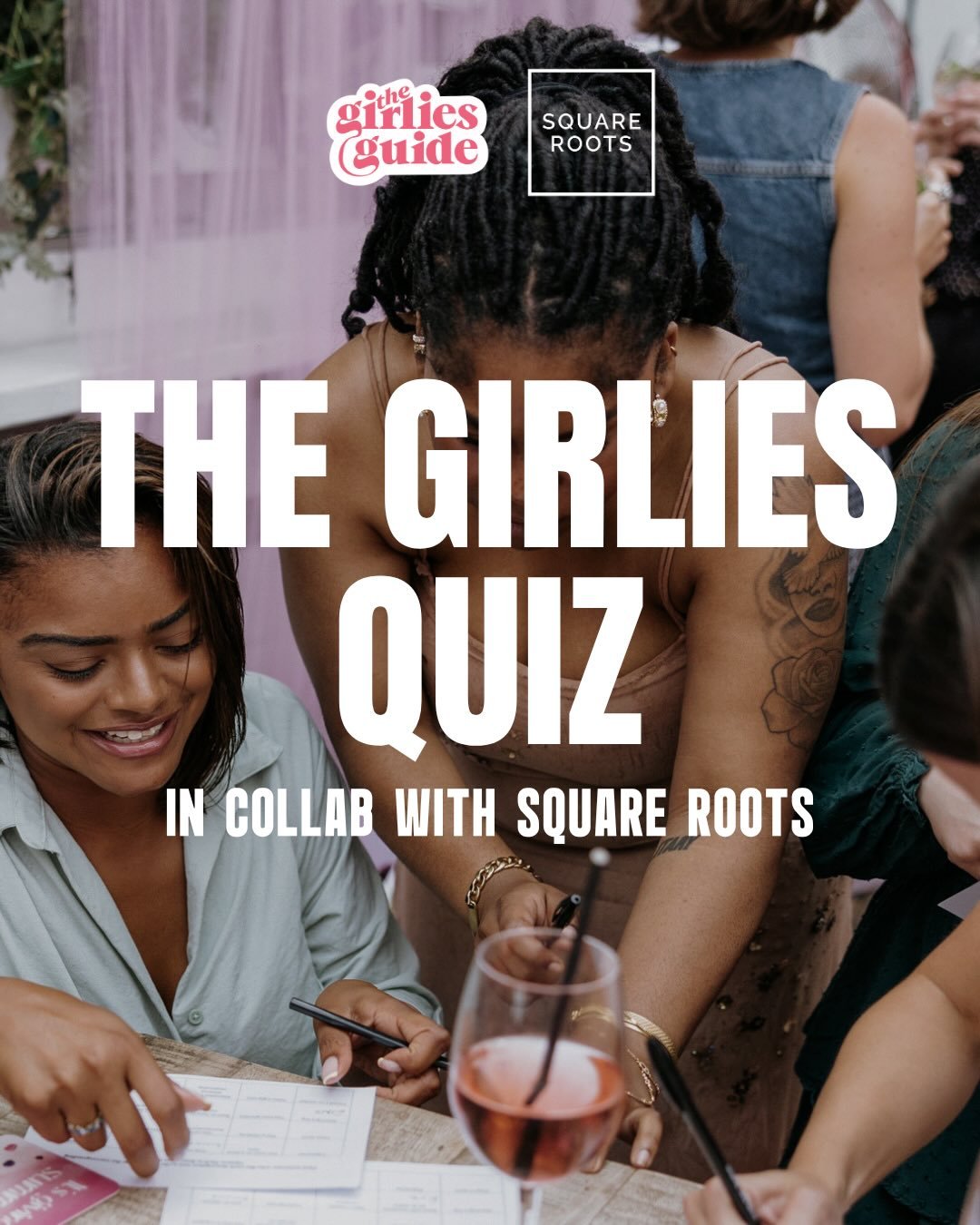 We are SO excited to be teaming up once again with @squarerootshomes to bring you The Girlies Quiz 📝✨

Spaces are very limited so secure yours now via the link in our bio 🔗