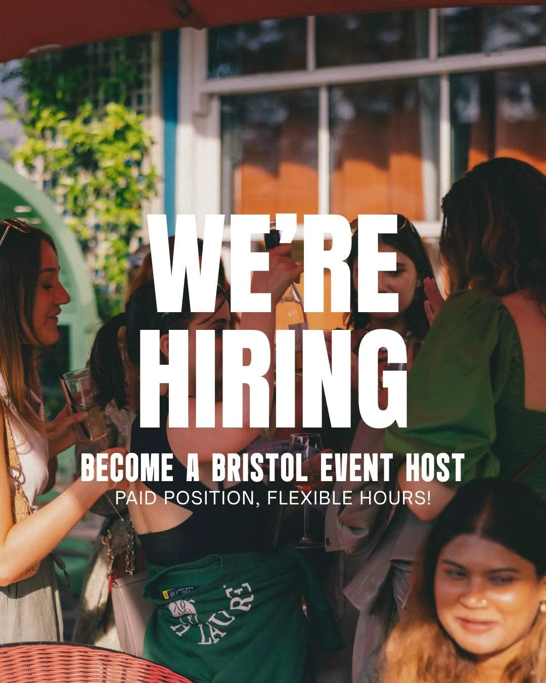 Want to help bring the girlies of Bristol together? Become an Event Host! Apply via the link in our bio✨

Important: due to demand, we may close applications early so be quick!