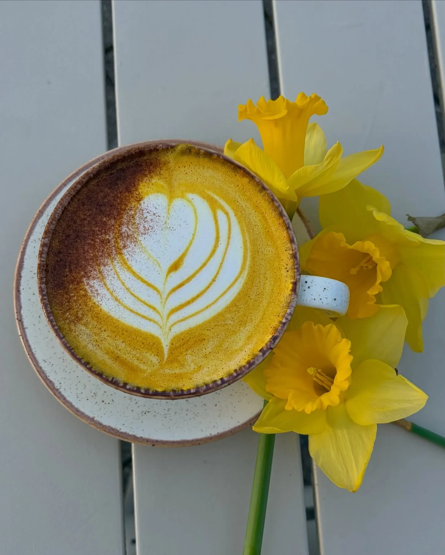 Maple Turmeric Latte 💛🌻🍂🌼
Our special drink of the month for March, try something new! 

Our homemade turmeric blend steamed in your preference of milk with a shot of maple syrup to sweeten it up

#turmericlatte #cafe #canterburycafe #trysomethin