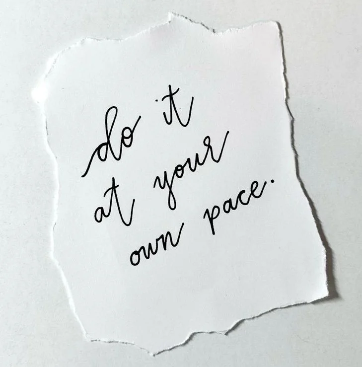 Learning to Trust Your Pace Again