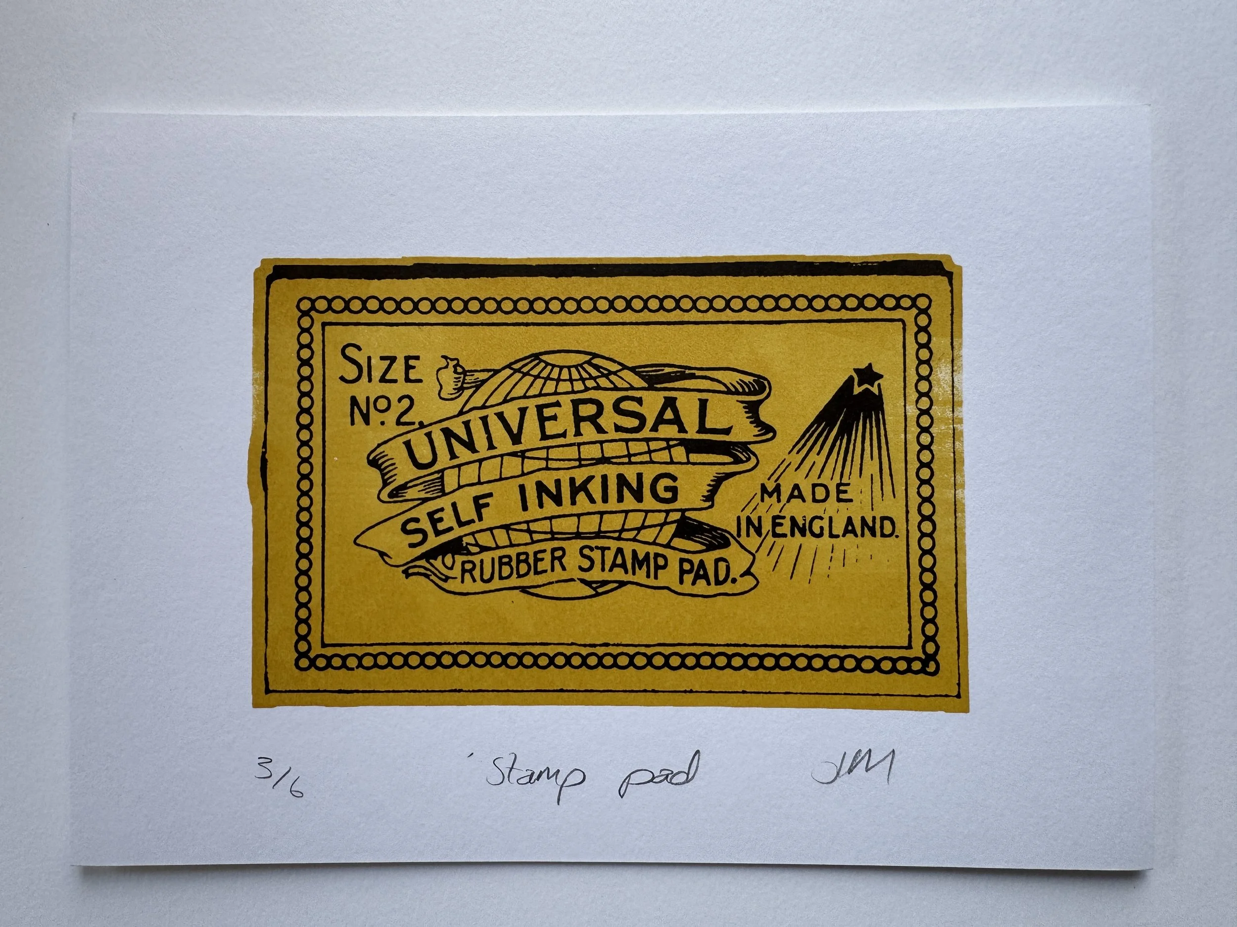Stamp Pad print