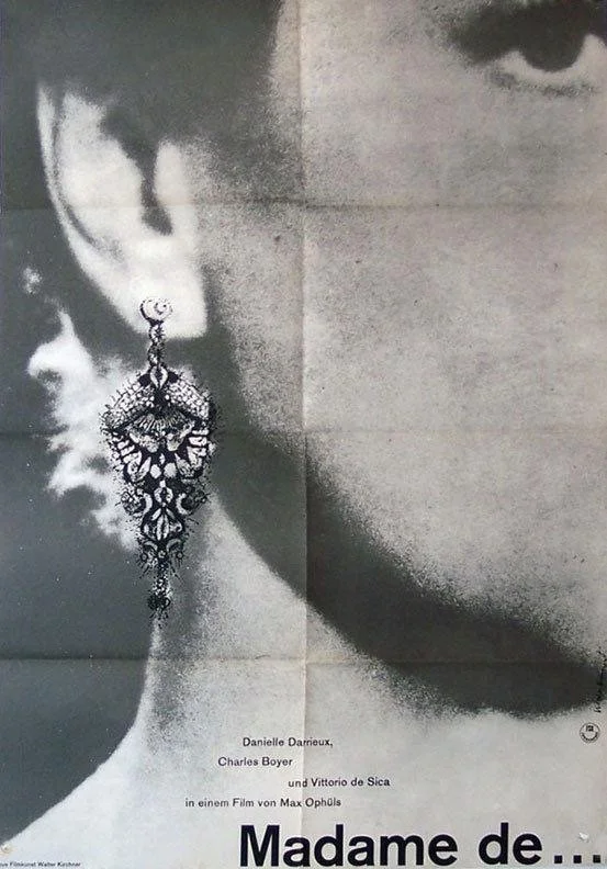 poster for: "Madame De..." by Max Ophuls