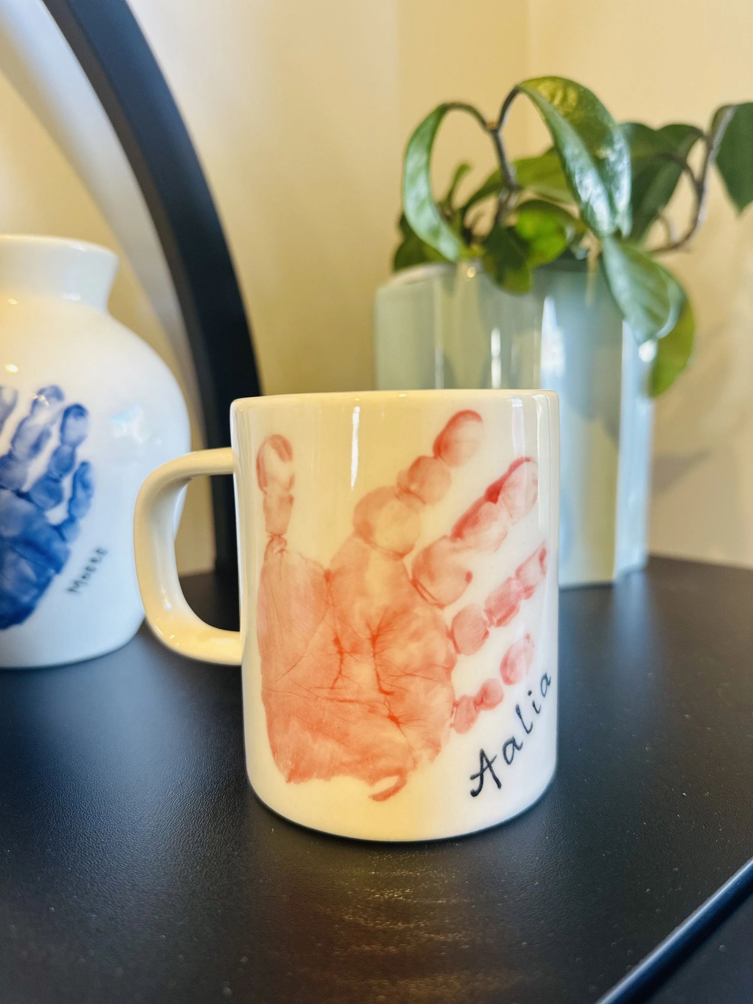 Personalised Baby Handprint - Ceramic Standard Mug
