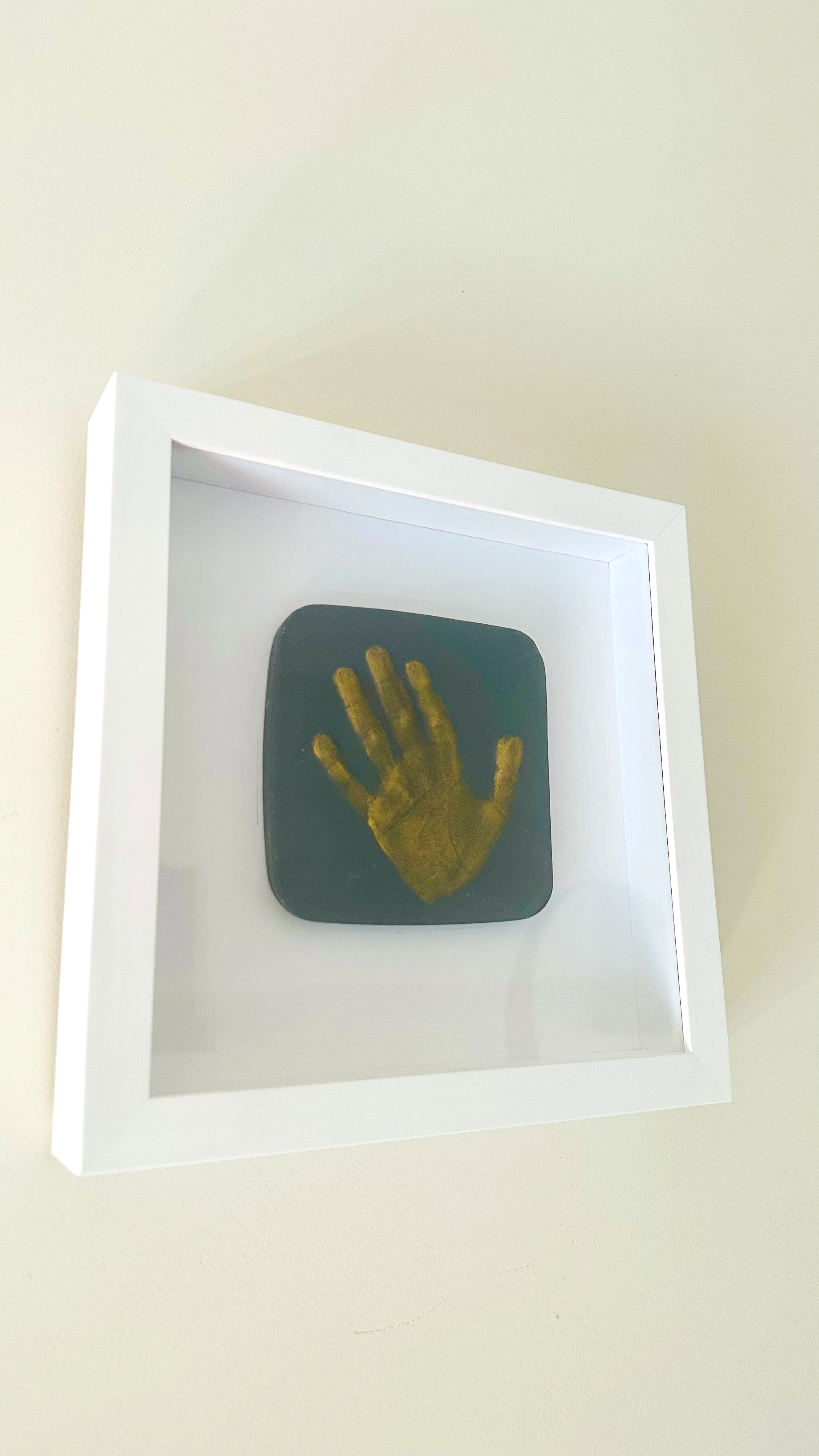 Plaster Impression - SINGLE Baby Hand or Footprint Keepsake