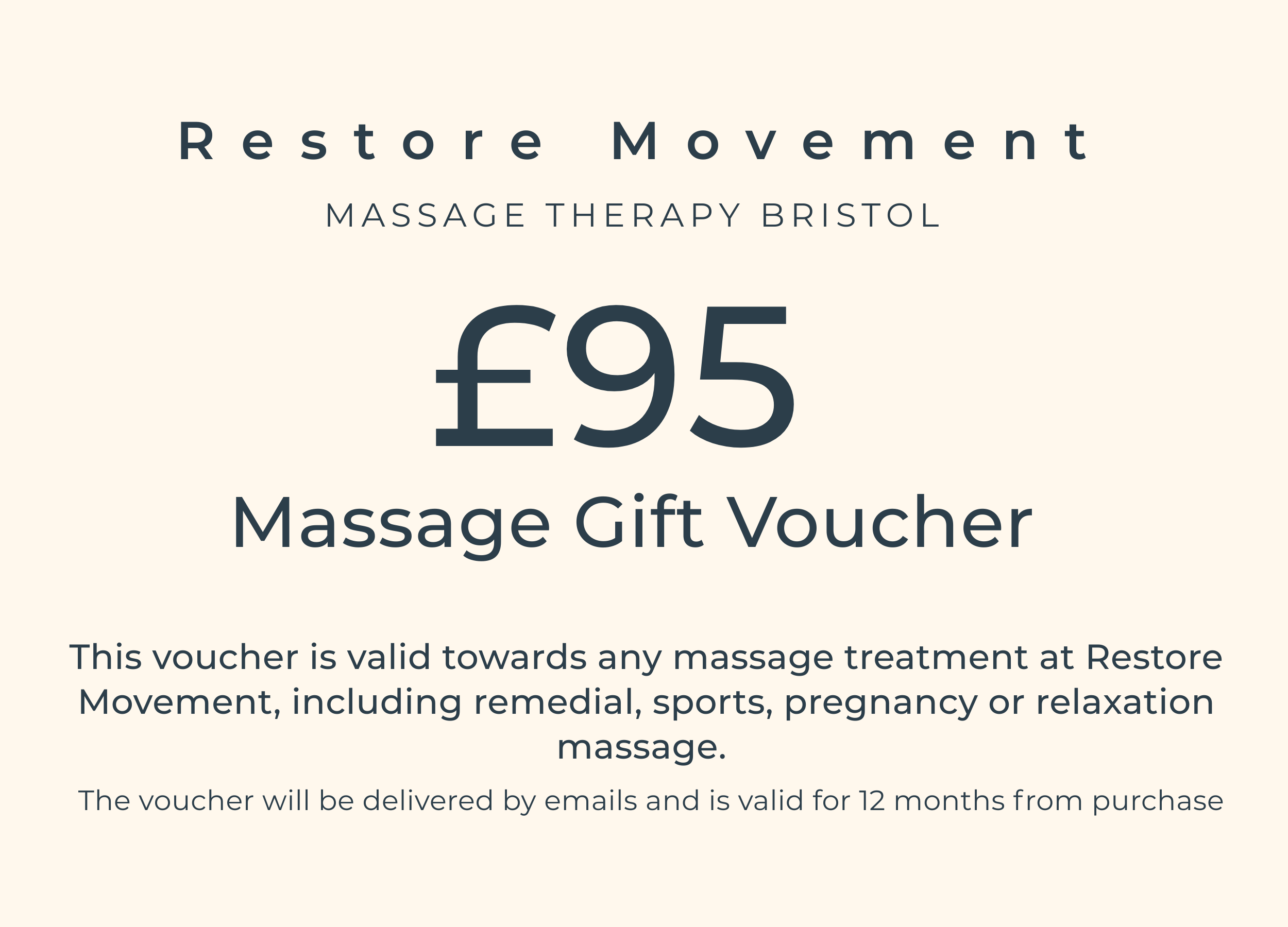 Massage Gift Voucher