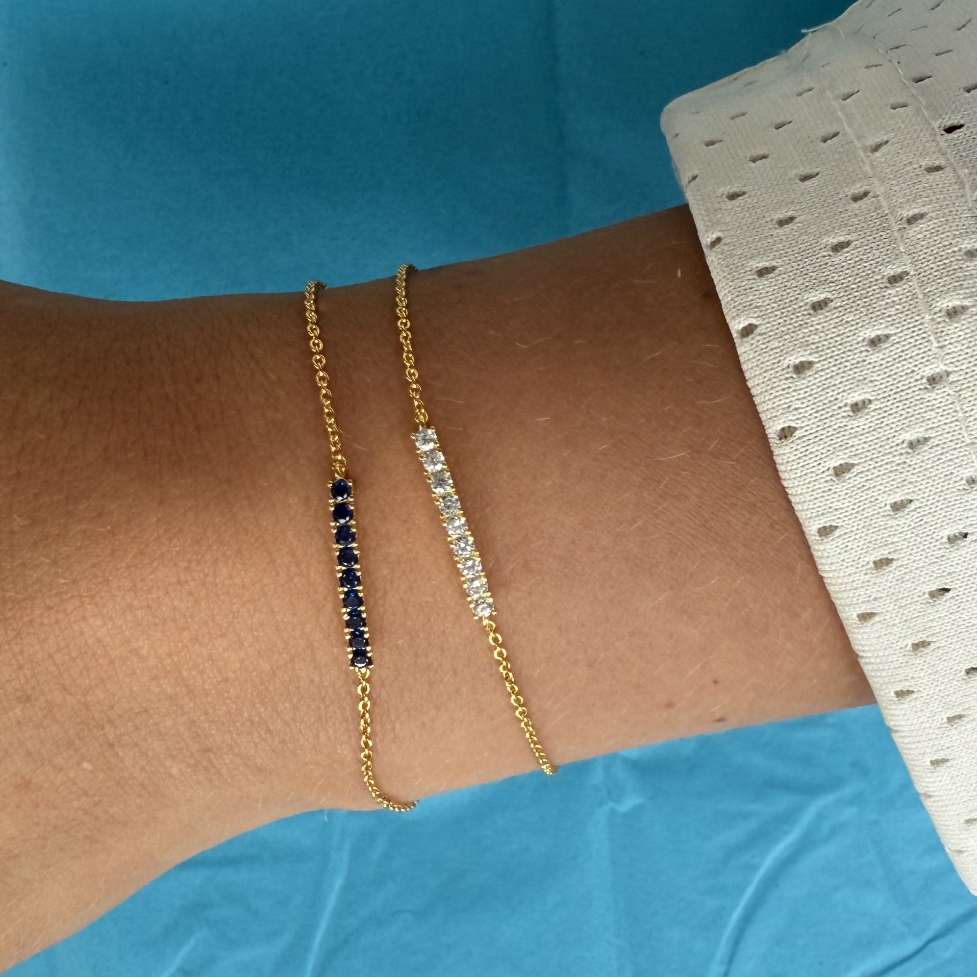Sterling silver darling bracelet