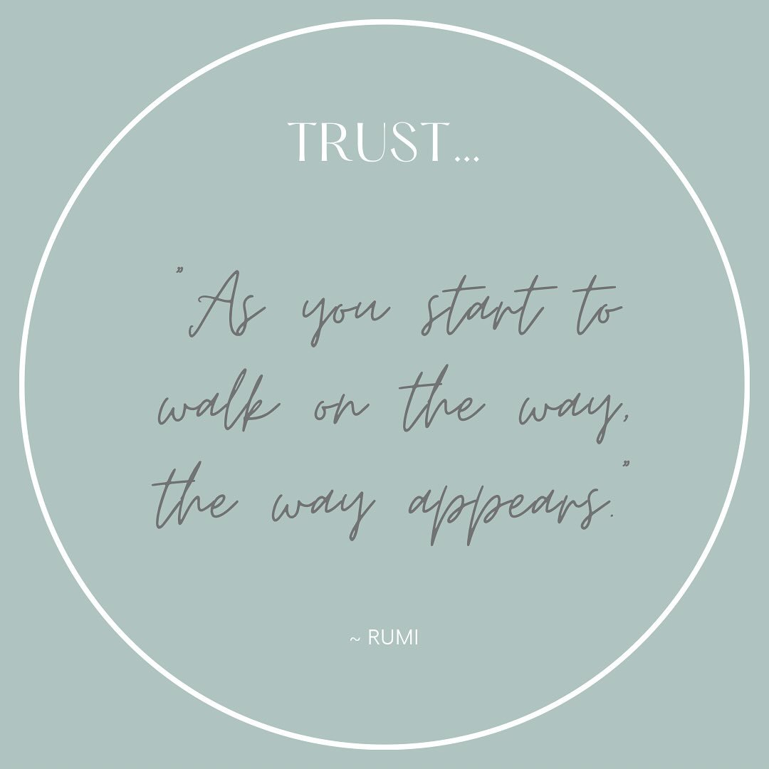 🌿 &ldquo;As you start to walk on the way, 
the way appears.&rdquo;
&mdash; Rumi

Trust the unfolding. You don&rsquo;t need to have it all figured out&mdash;just take the next gentle step. The path will meet you where you are. 💫
.
.
.
.
.
.
.
#YogaW