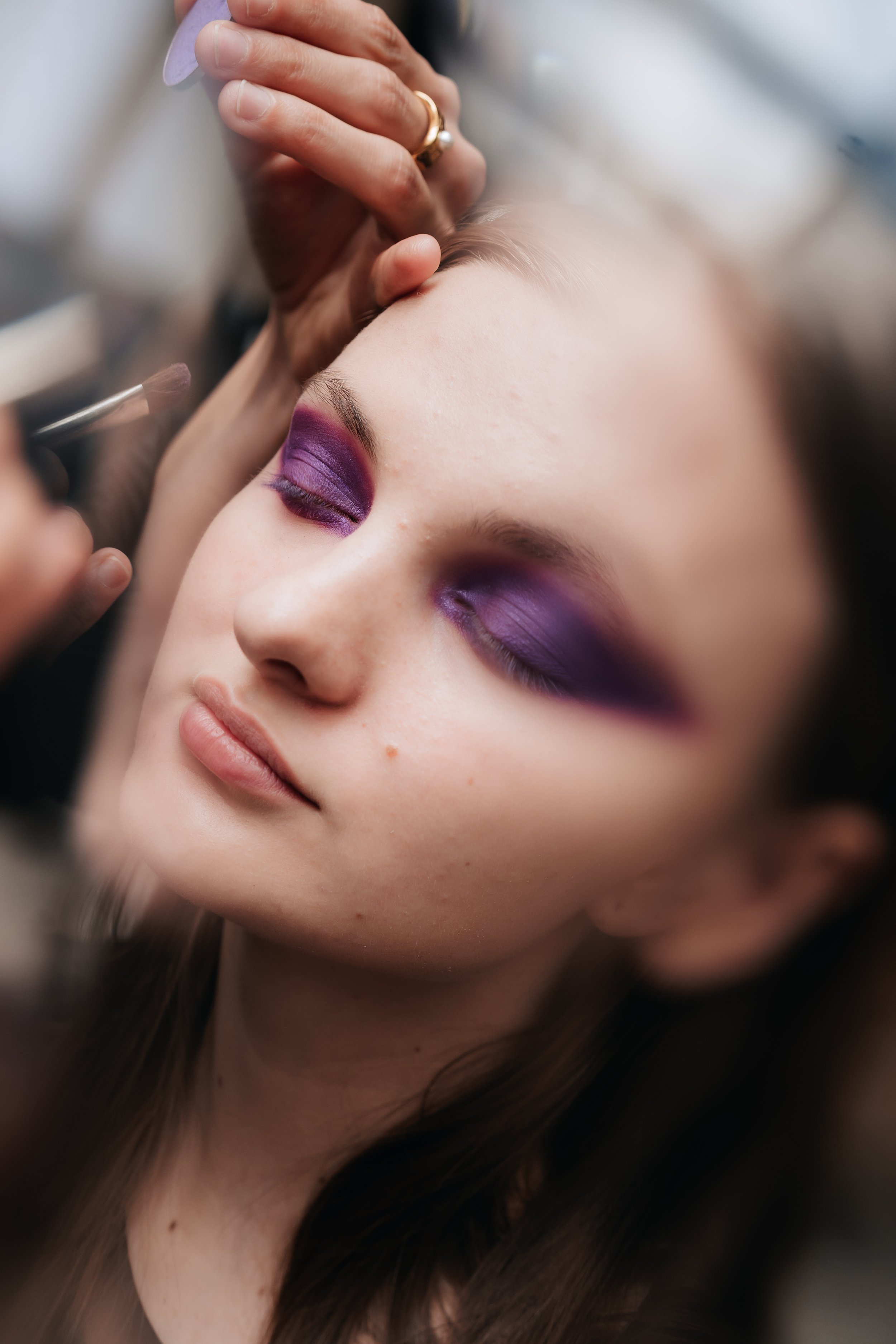 Lukas Machacek Prague Fashion week AW24
Key MUA: Eliska Matejkova