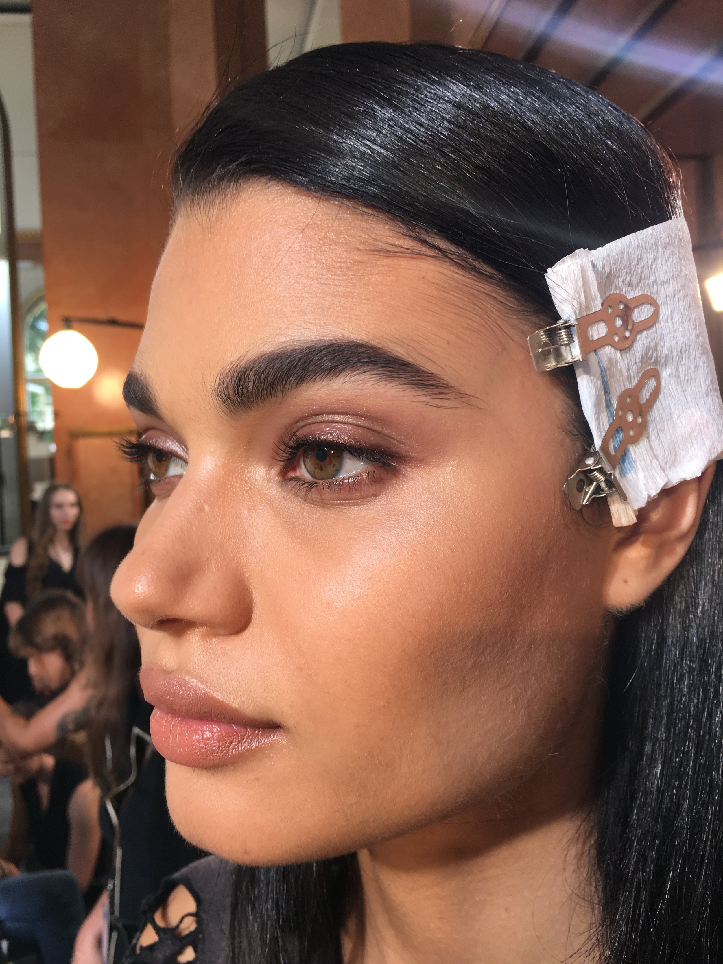 Balmain Paris Fashion week AW17
Key MUA: Gregoris Pyrpylis