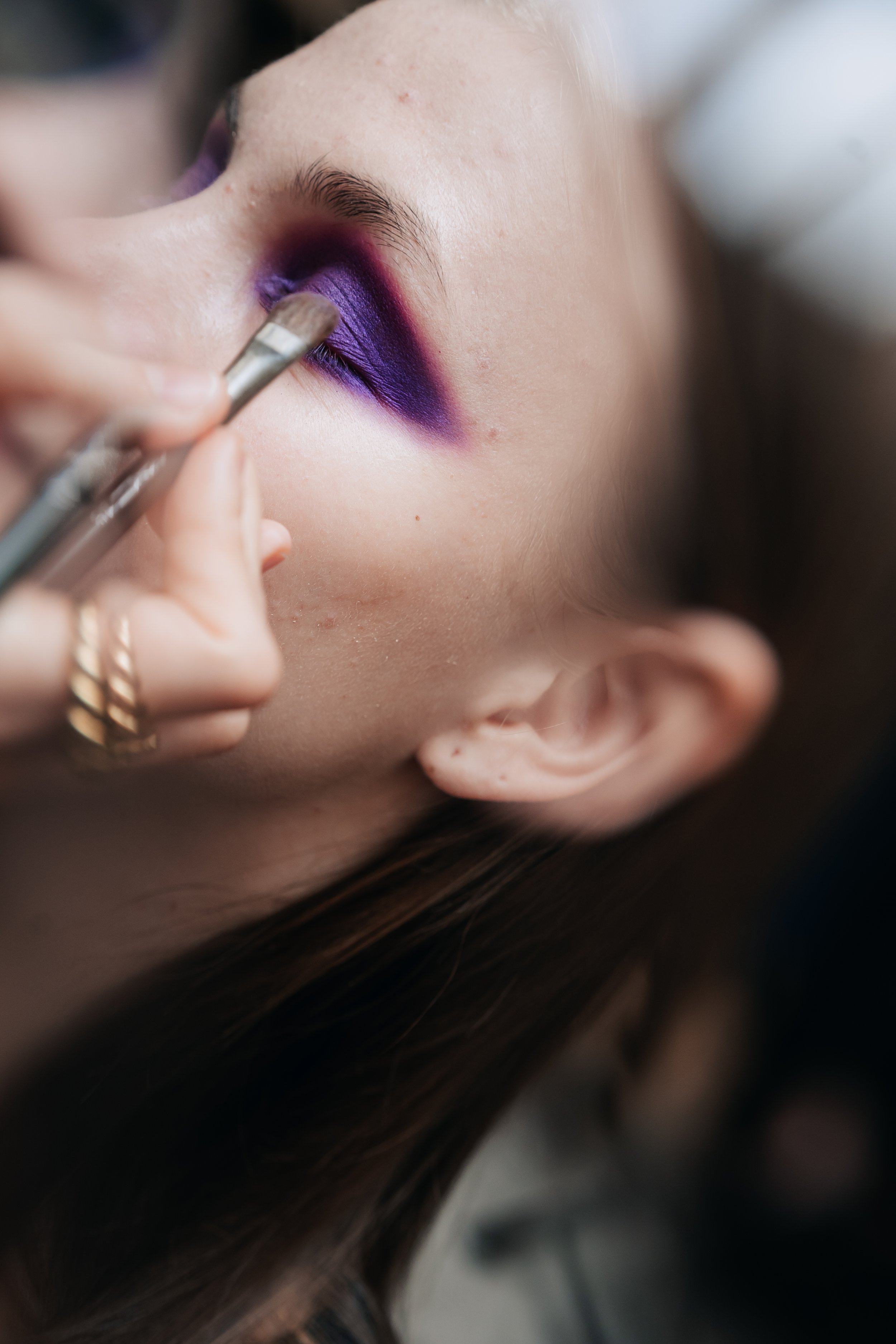 Lukas Machacek Prague Fashion week AW24
Key MUA: Eliska Matejkova