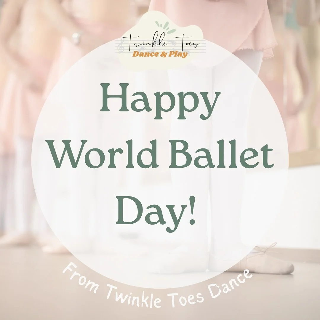 HAPPY WORLD BALLET DAY 🩰

A celebration and invitation for all to experience ballet as an art form! 

Find the link in our story and see how you can welcome ballet into your home to celebrate. 

#twinkletoesdancefr #worldballetday #ballet #danse #da