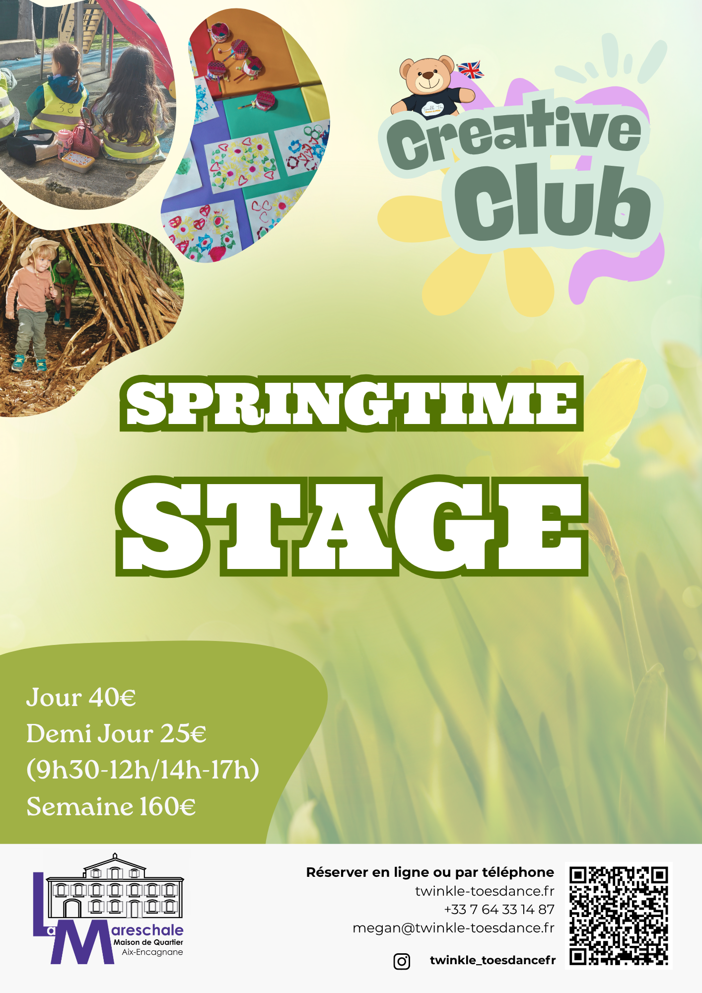 CREATIVE CLUB: April Stage
