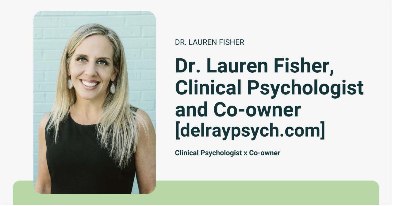 Meet Dr. Lauren Fisher