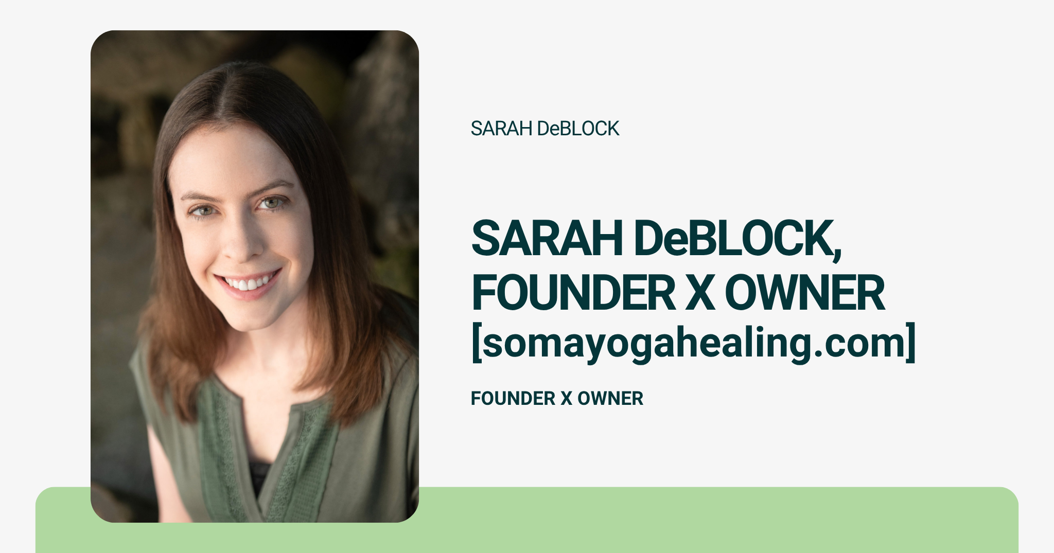 Meet Sarah DeBlock