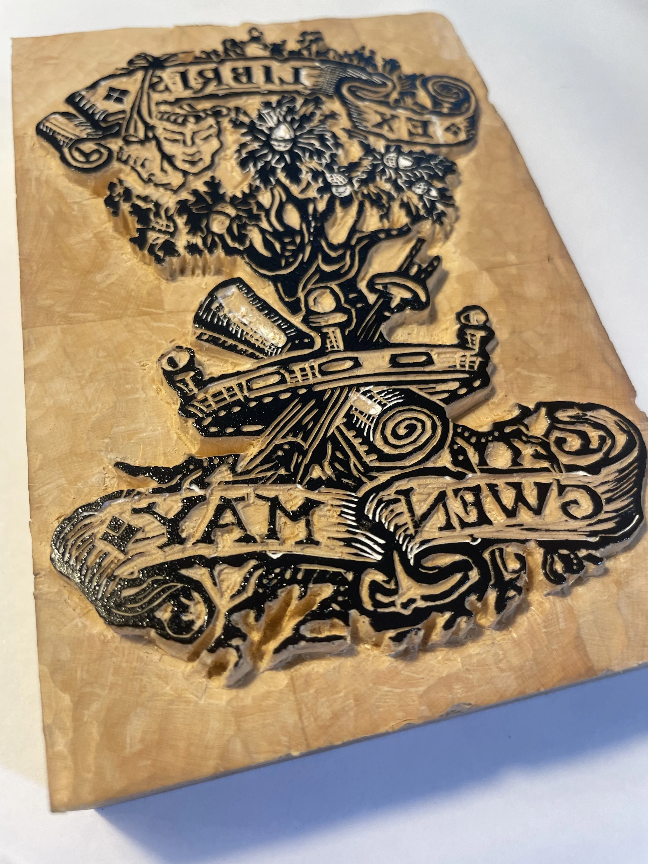 Ravilious Carving and Editioning