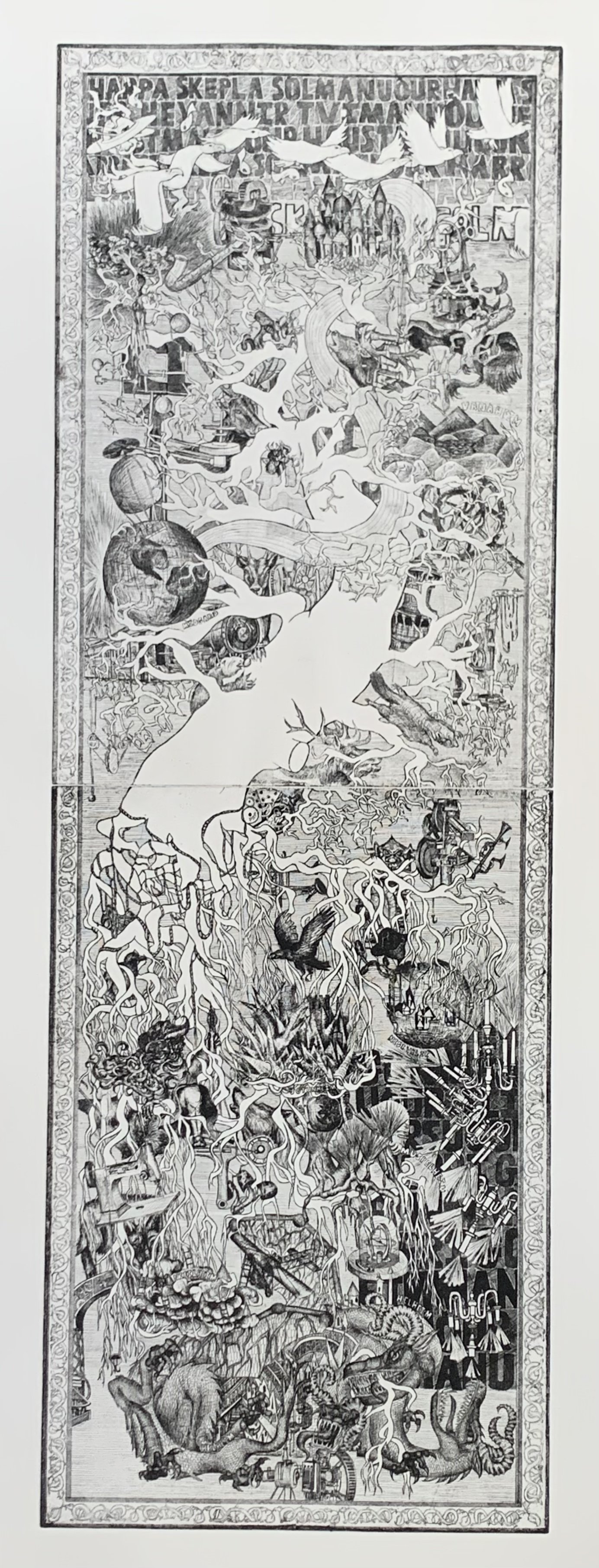 Yggdrasil Original Print