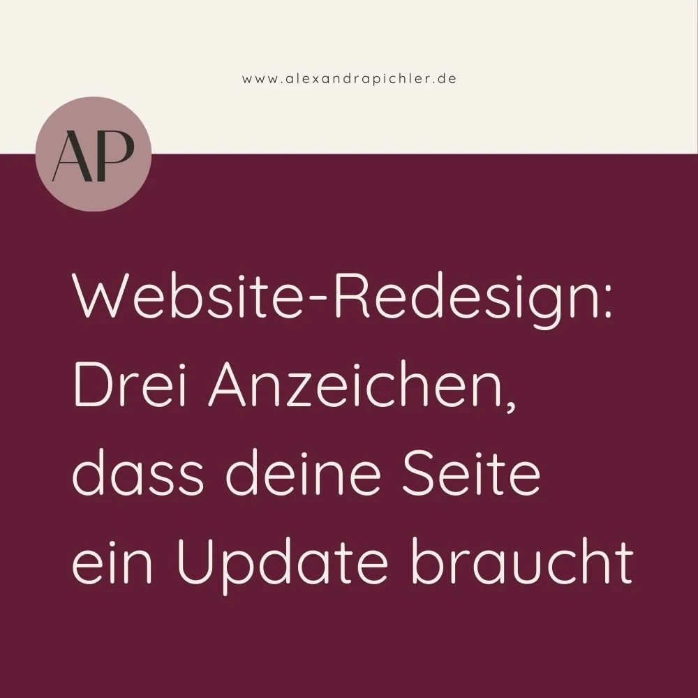 Website-Redesign: Drei Anzeichen, dass deine Seite ein Update braucht