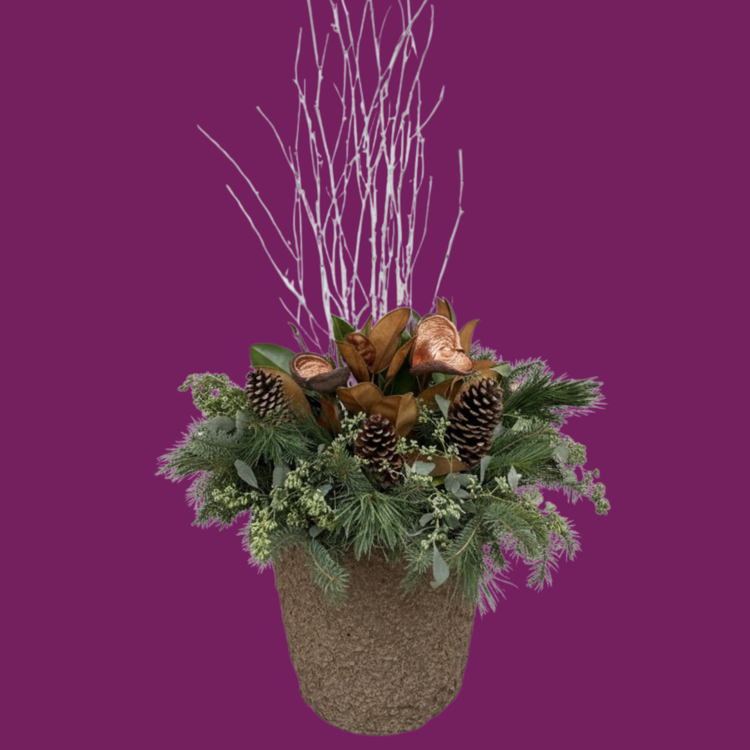 Winter Heritage - ROUND Pulp Pot