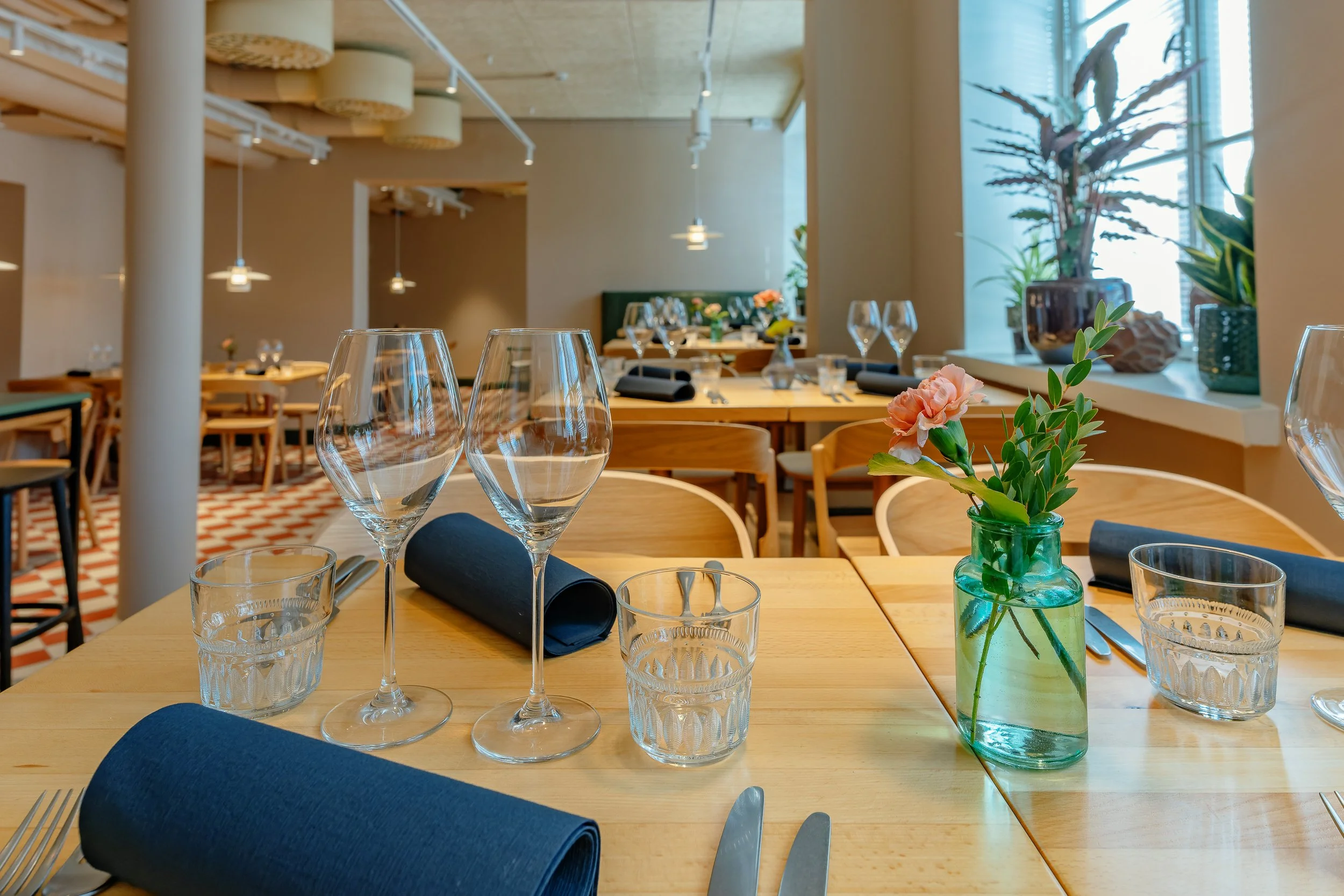 Cosy restaurant with bold flavors of Aegean sea and Nordic freshness ...