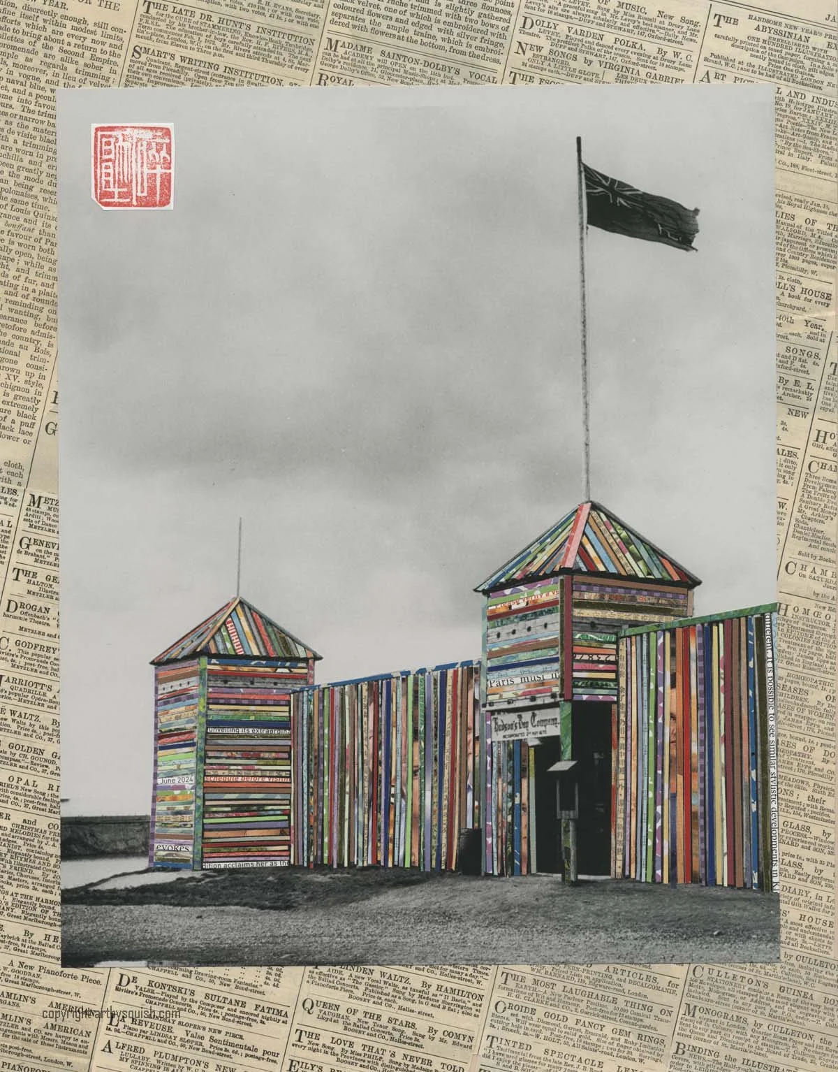 Hudson's Bay Fort - 11"x14"