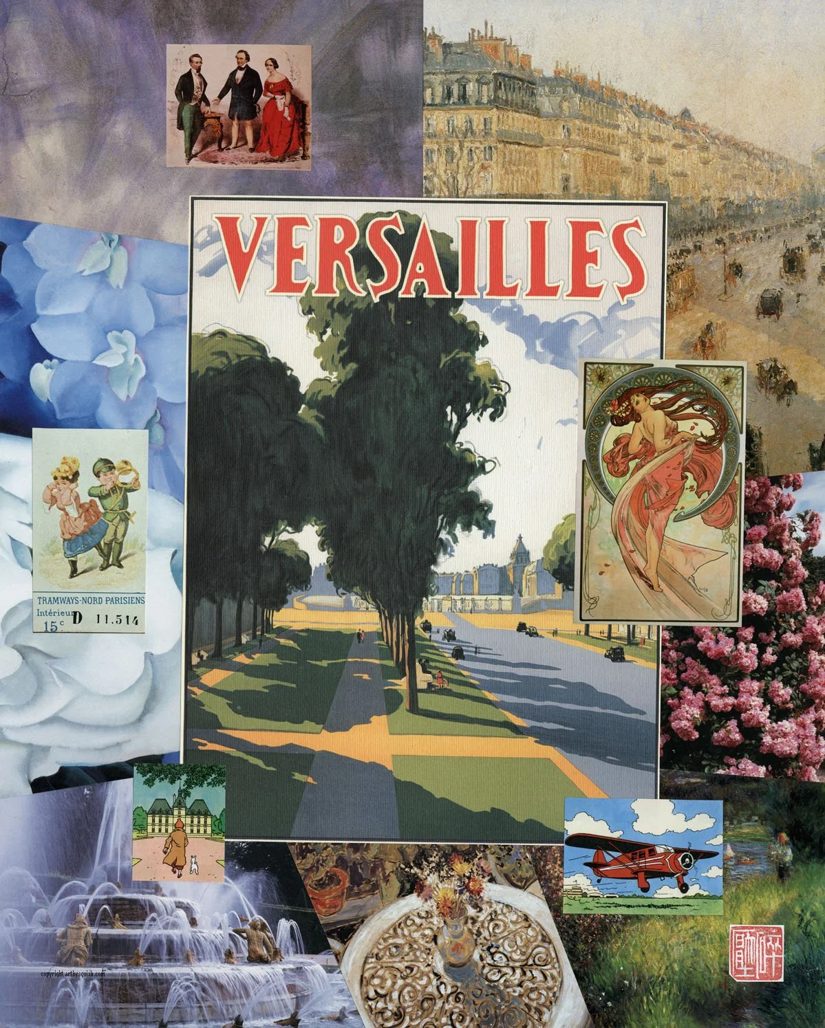 Versailles - 16"x20"
