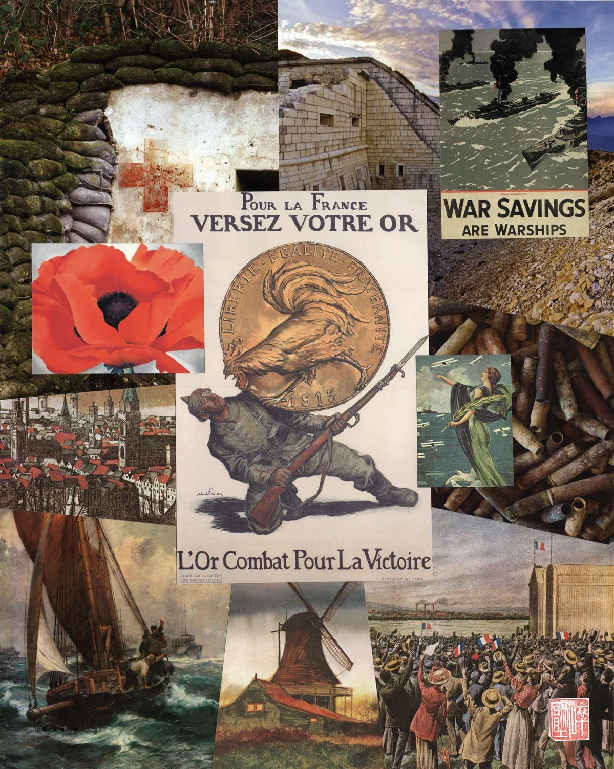 Versez Votre Or - 16"x20"