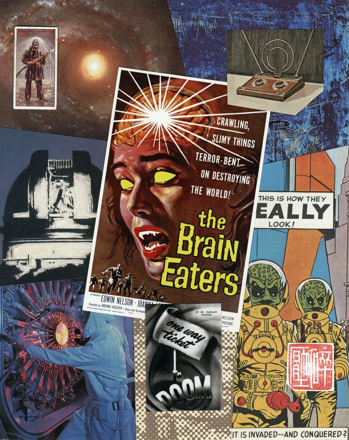 The Brain Eaters - 8"x10"