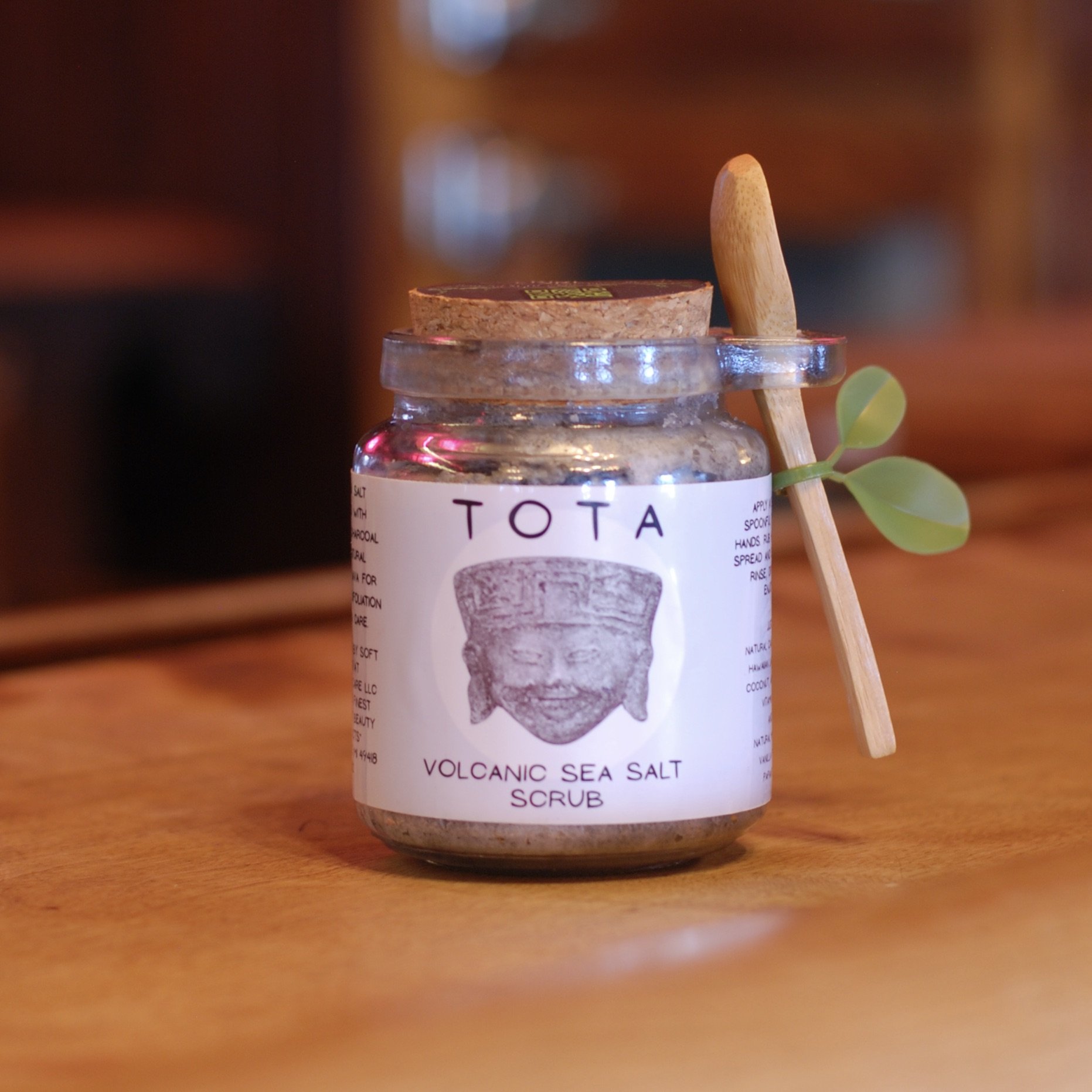 TOTA Volcanic Sea Salt Scrub