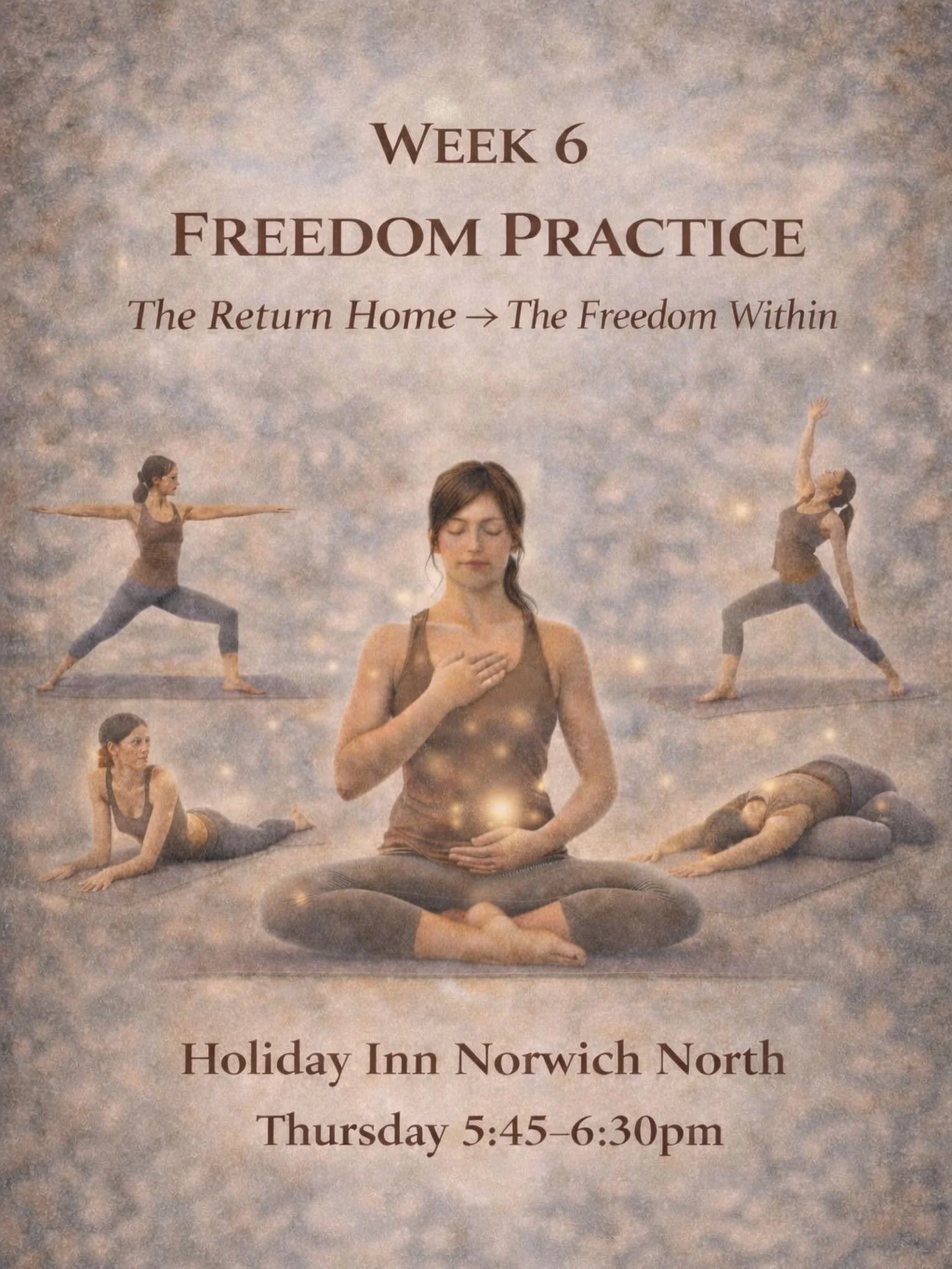 🌿 TONIGHT &mdash; WEEK 6: FREEDOM PRACTICE

Your final Thursday class before I pause for a holiday&hellip;

This evening we land in something deeper than movement.

We land in freedom.

Not the kind you chase&hellip;
But the kind you feel when your 