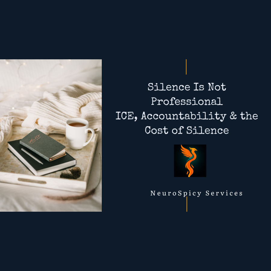 Silence Is Not Professional