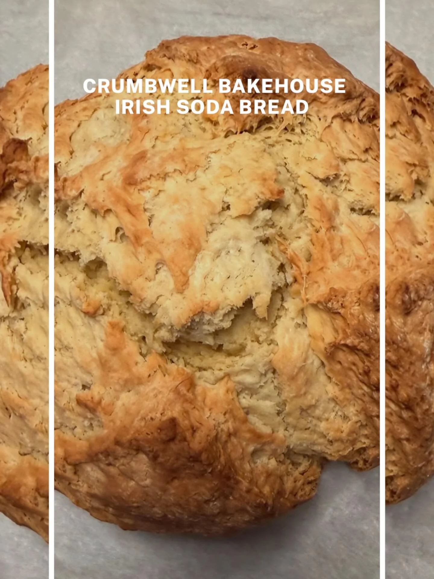 Outside taste tester highly approved! 🤎

New item alert!

This Irish soda bread has a golden brown crust with a dense, tight crumb that is quite tender and soft inside. It&rsquo;s so good!

Find it available now on my website:
www.crumbwellbakehouse