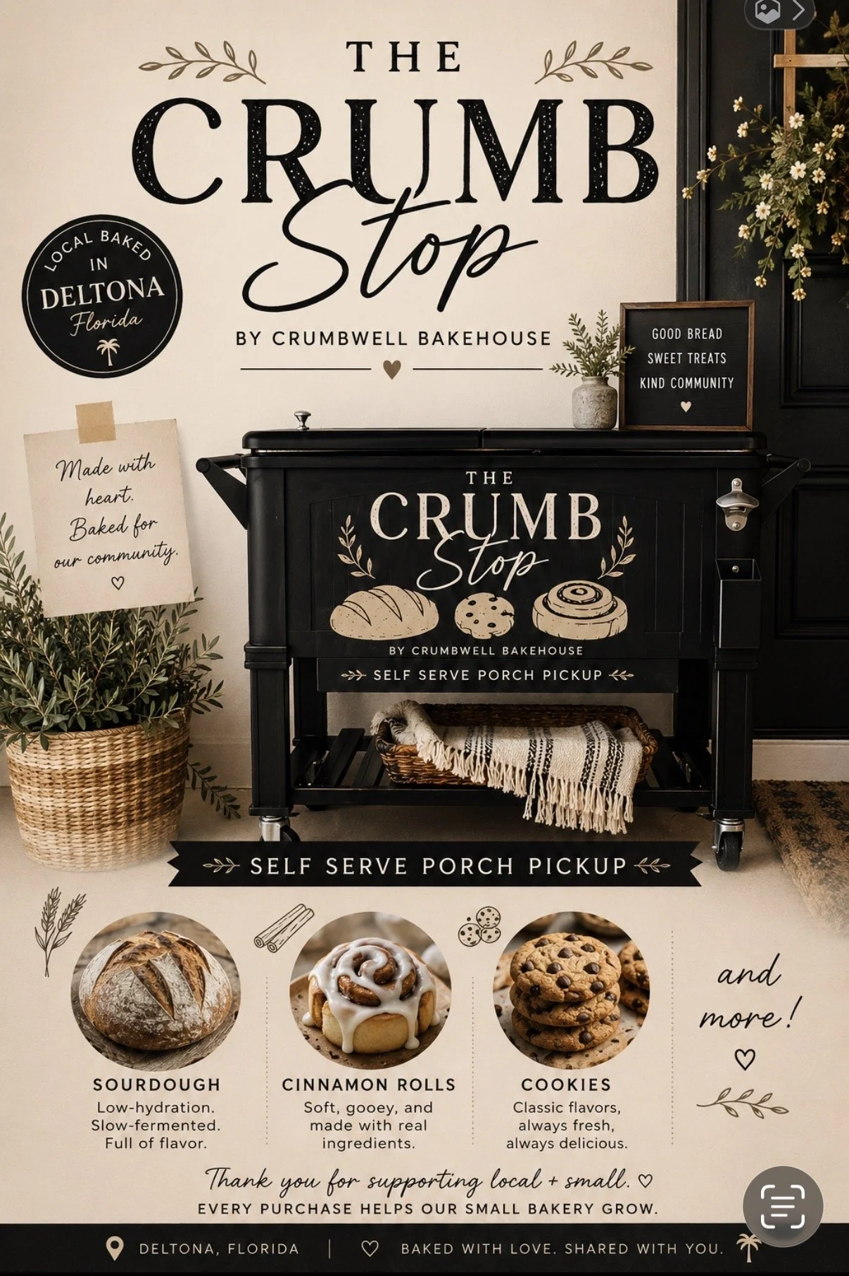 Opening Day of The Crumb Stop