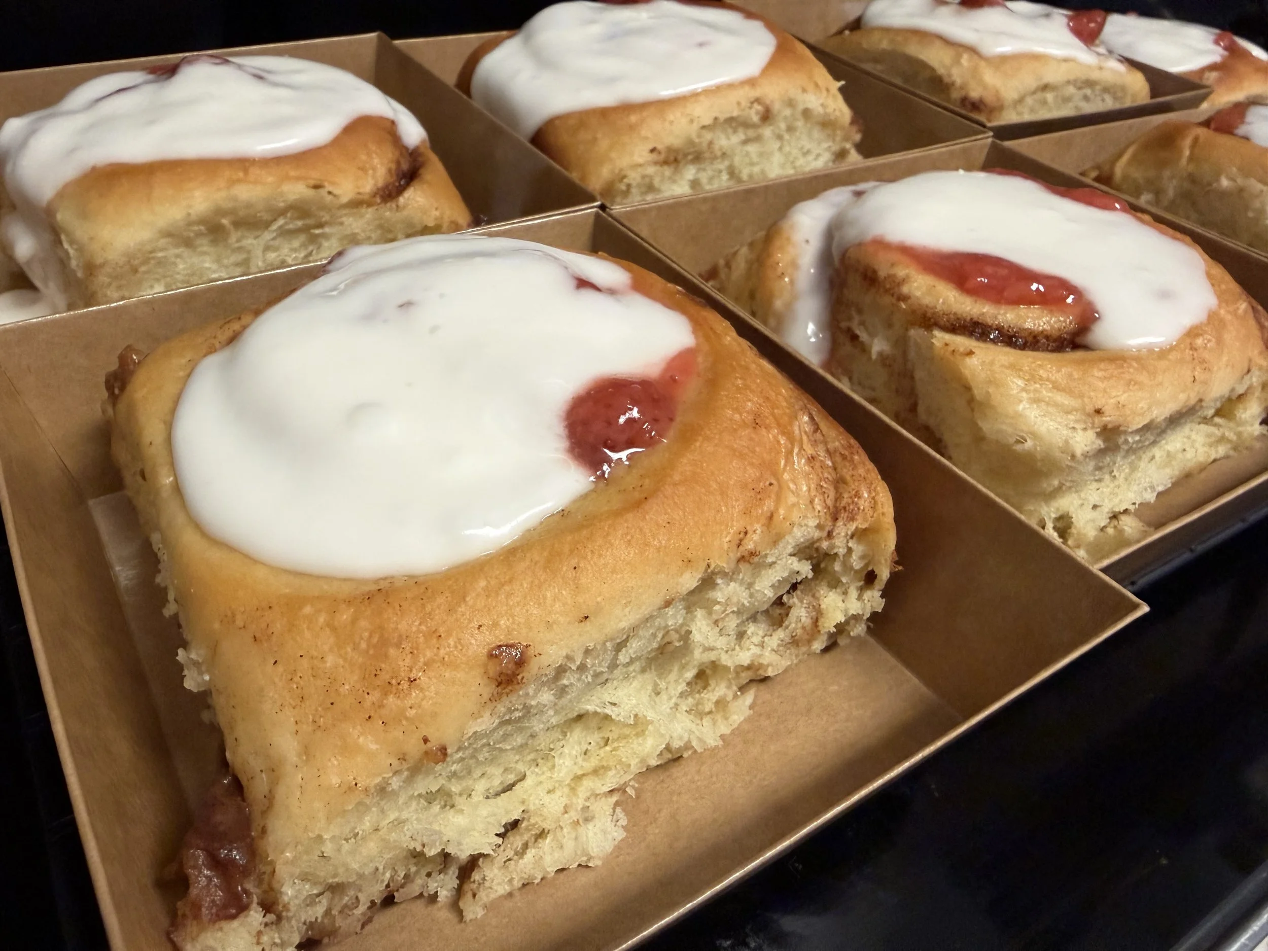 Cinnamon Rolls - Fruit Filled