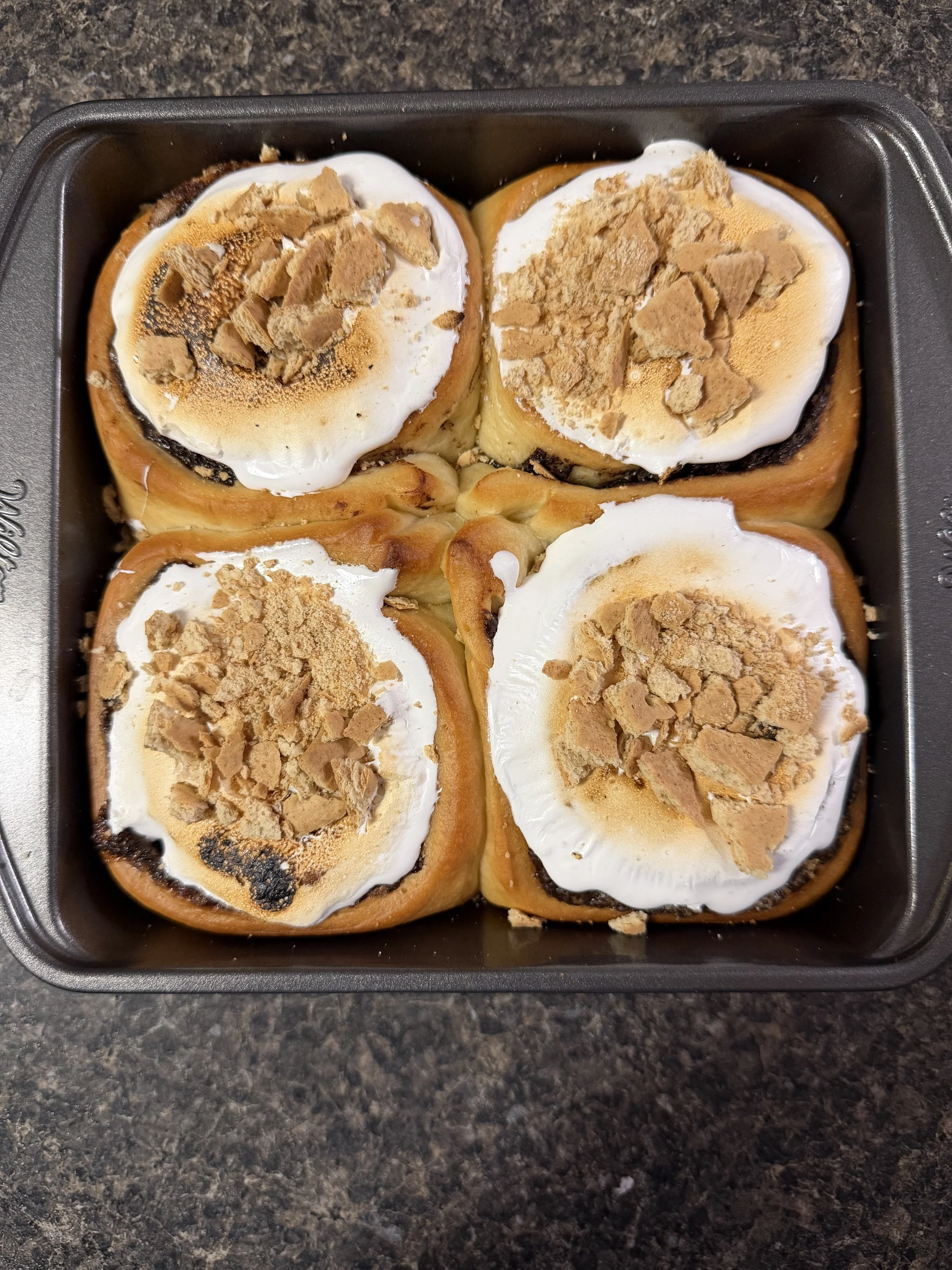 Cinnamon Roll - S’mores Sweet Roll