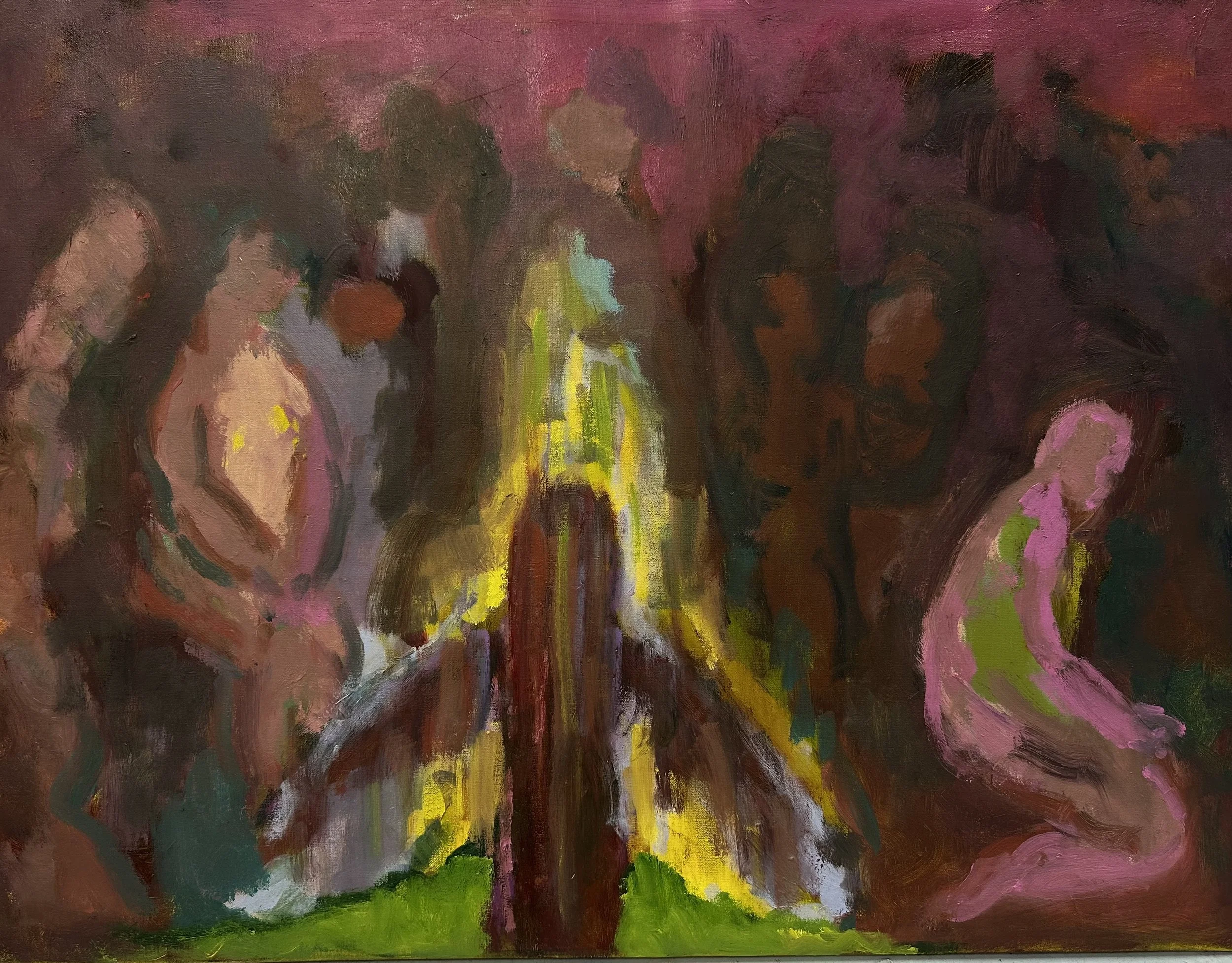 Painting: Light beam 