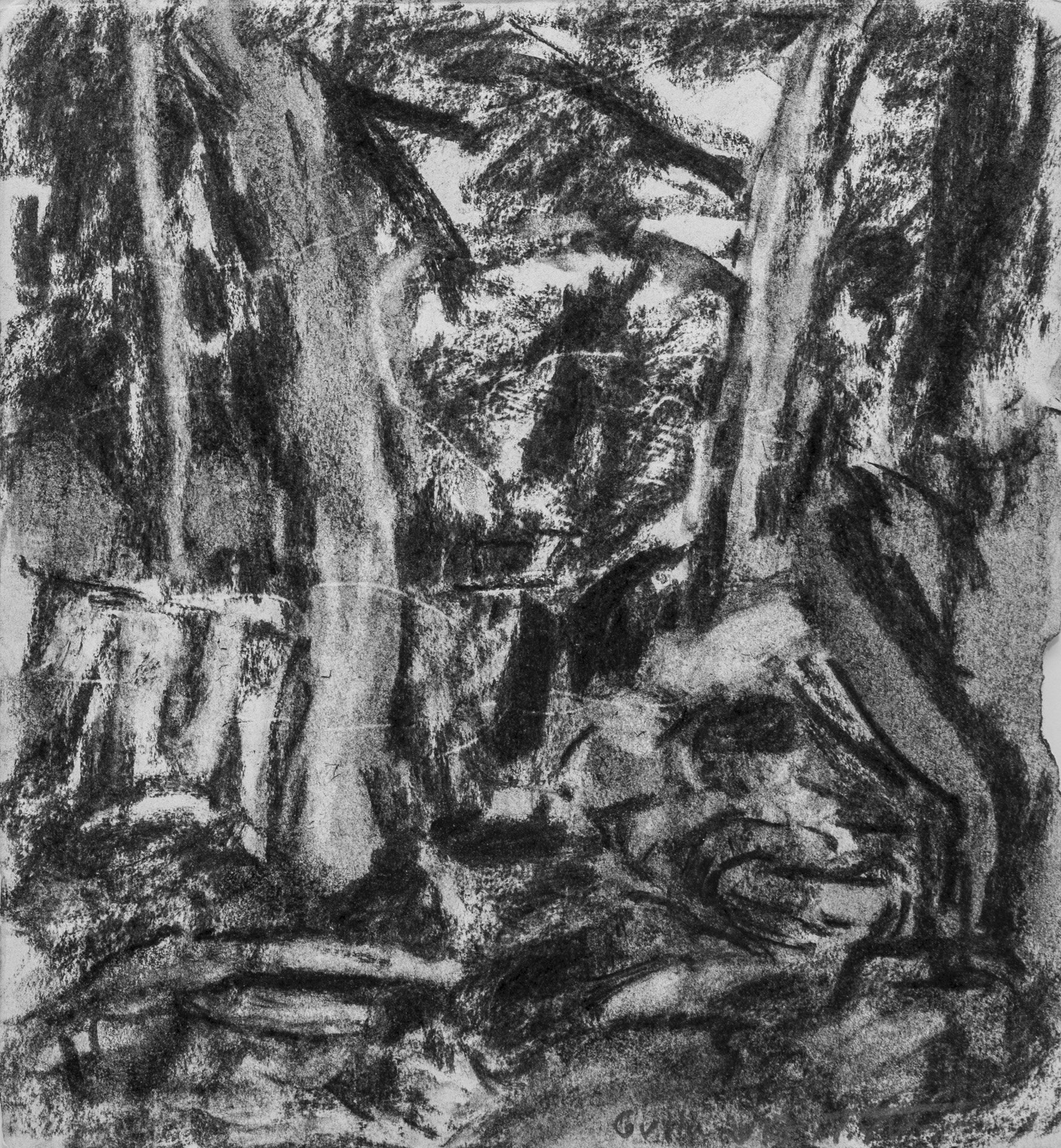 Works on Paper: Gvila, Deep Forest