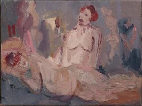 Painting:The Gaze, in The Flesh