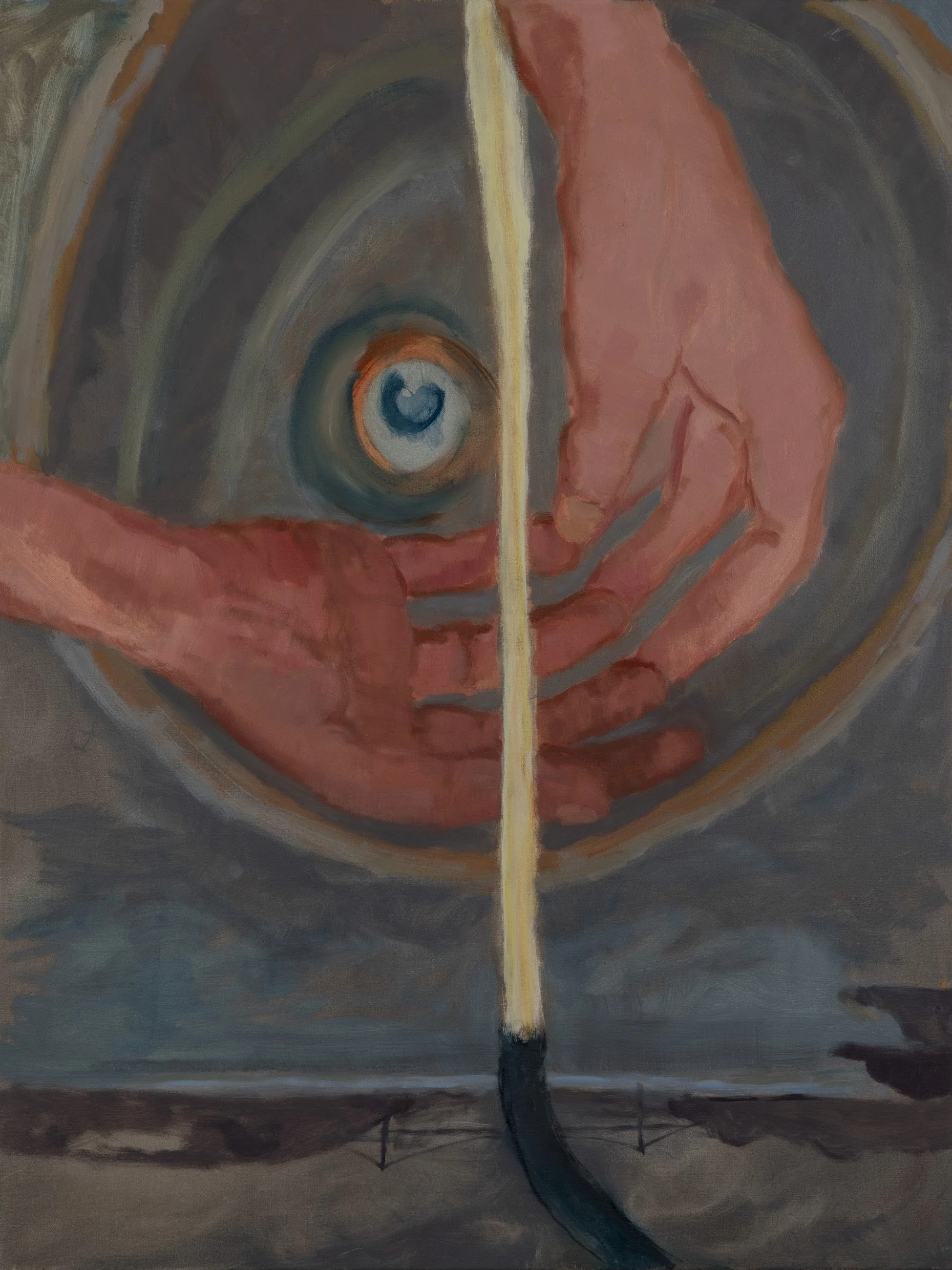 Painting: Pandemi Series#5, Hands
