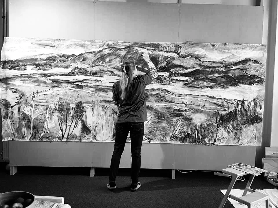Works on paper :On site at Herdla Museum