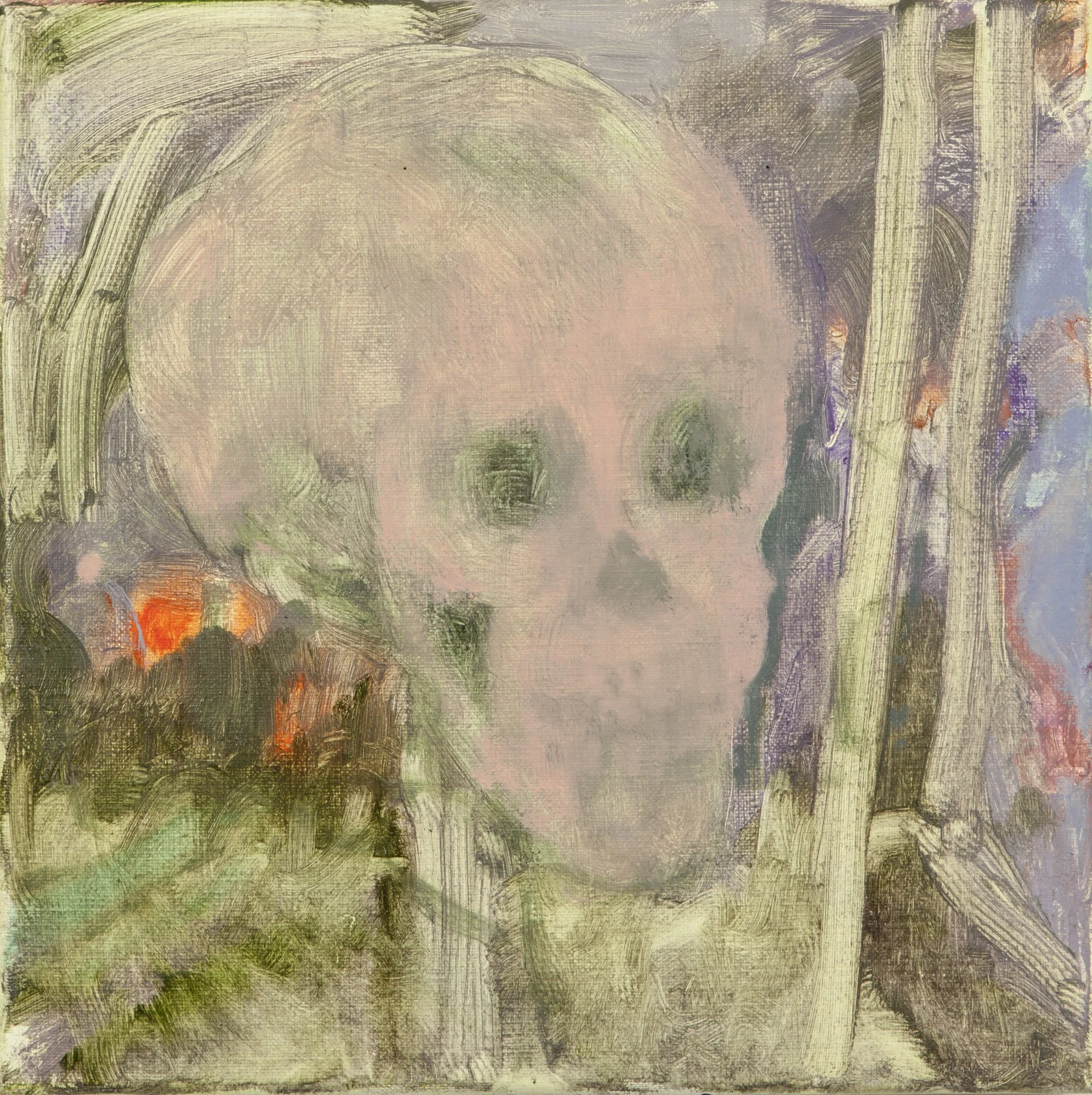 Painting: Skull Series #6