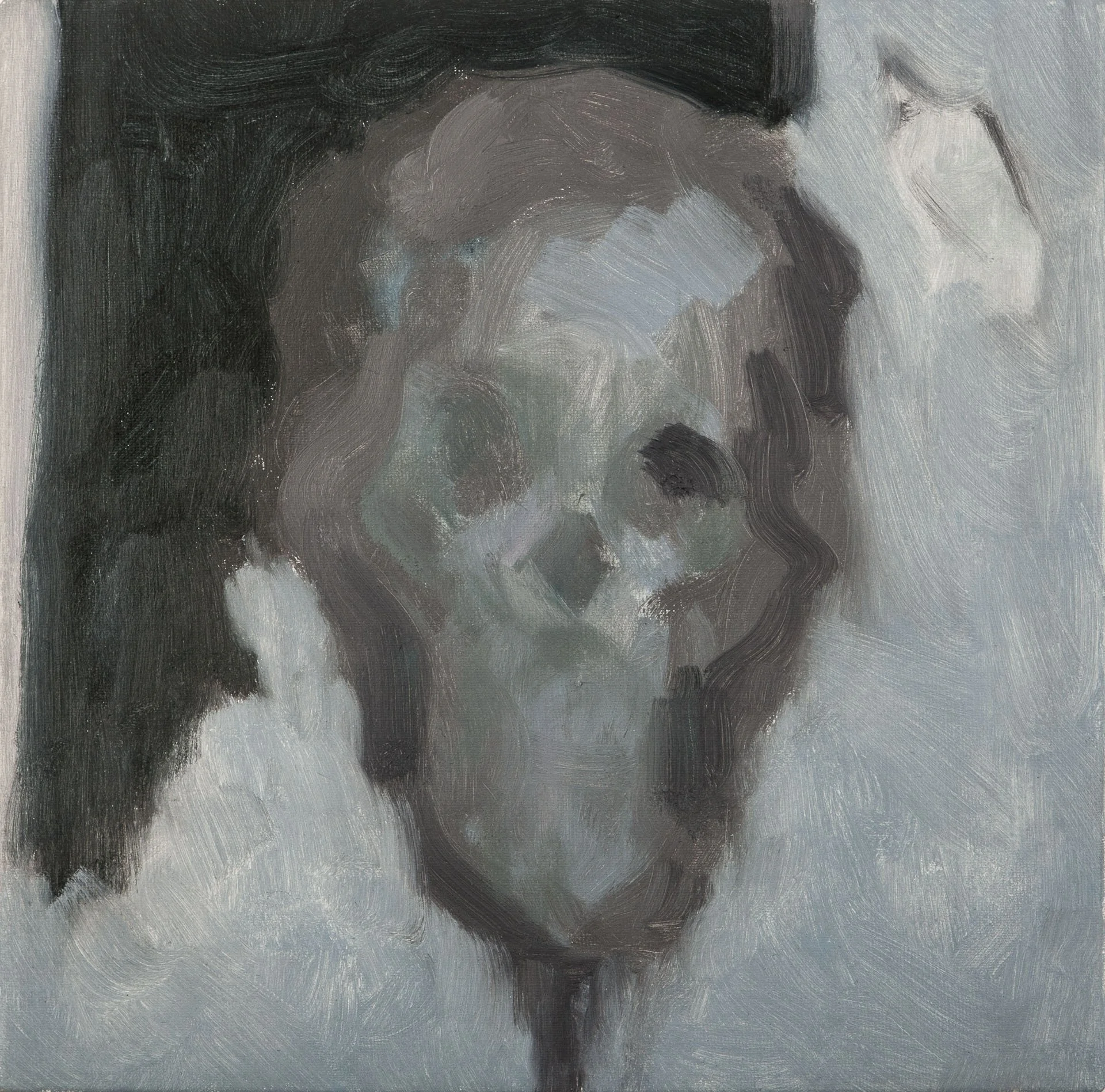 Painting: Skull Series #3, Private Collection