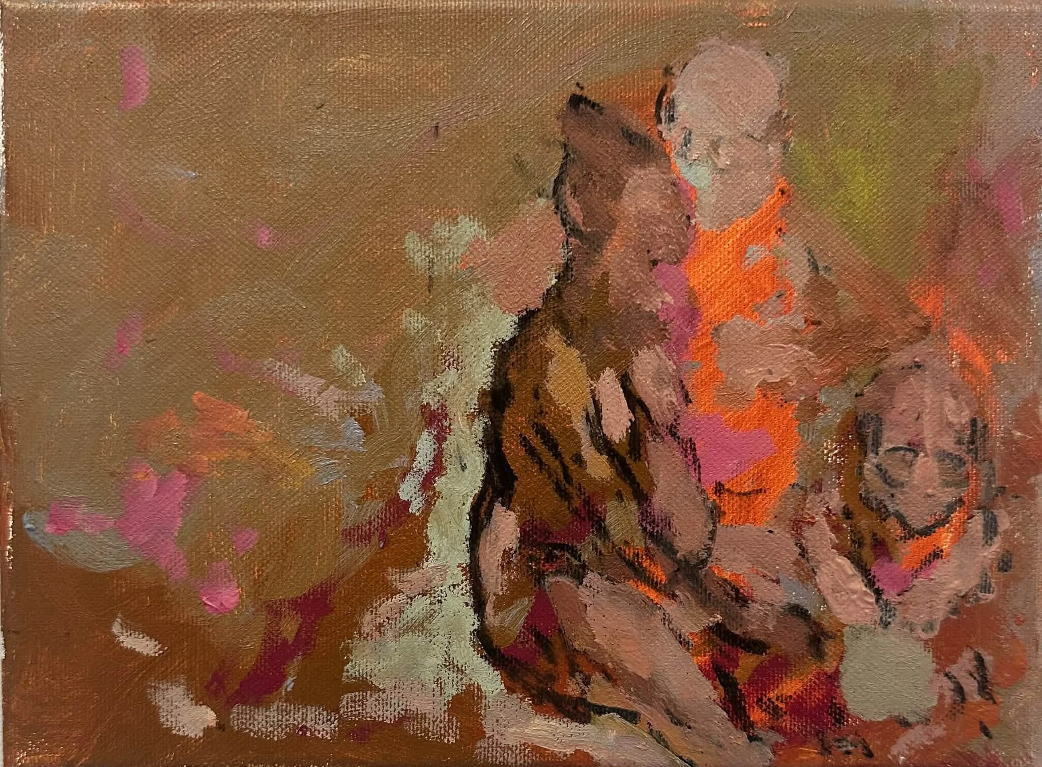 Painting: Orange Invasion