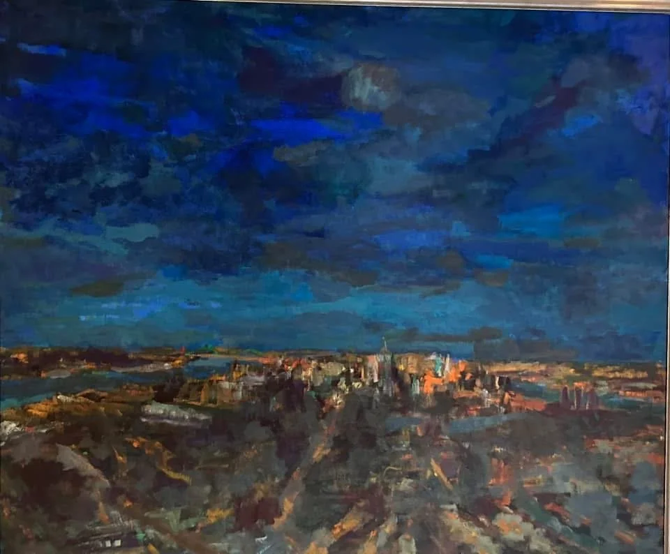 Painting : New York Eclipse,Private Collection, Spain