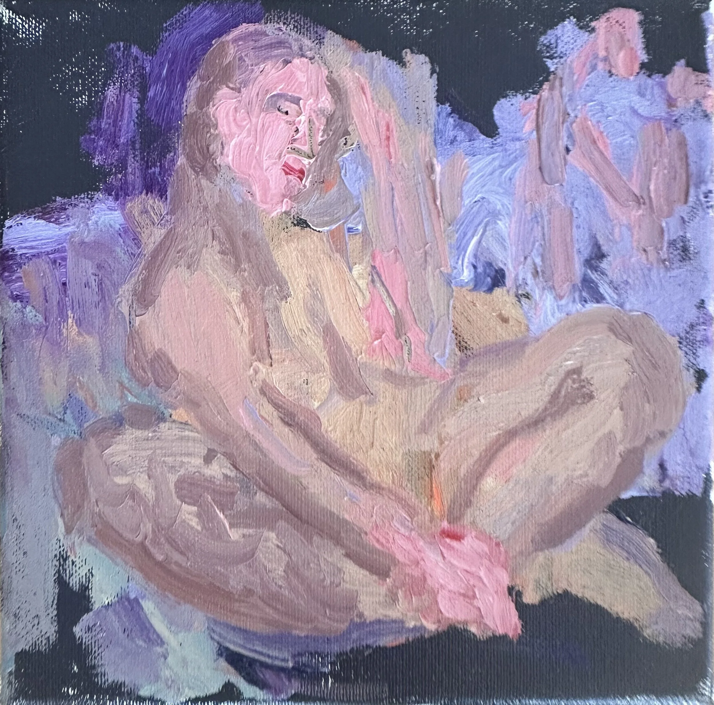 Painting : Seated woman