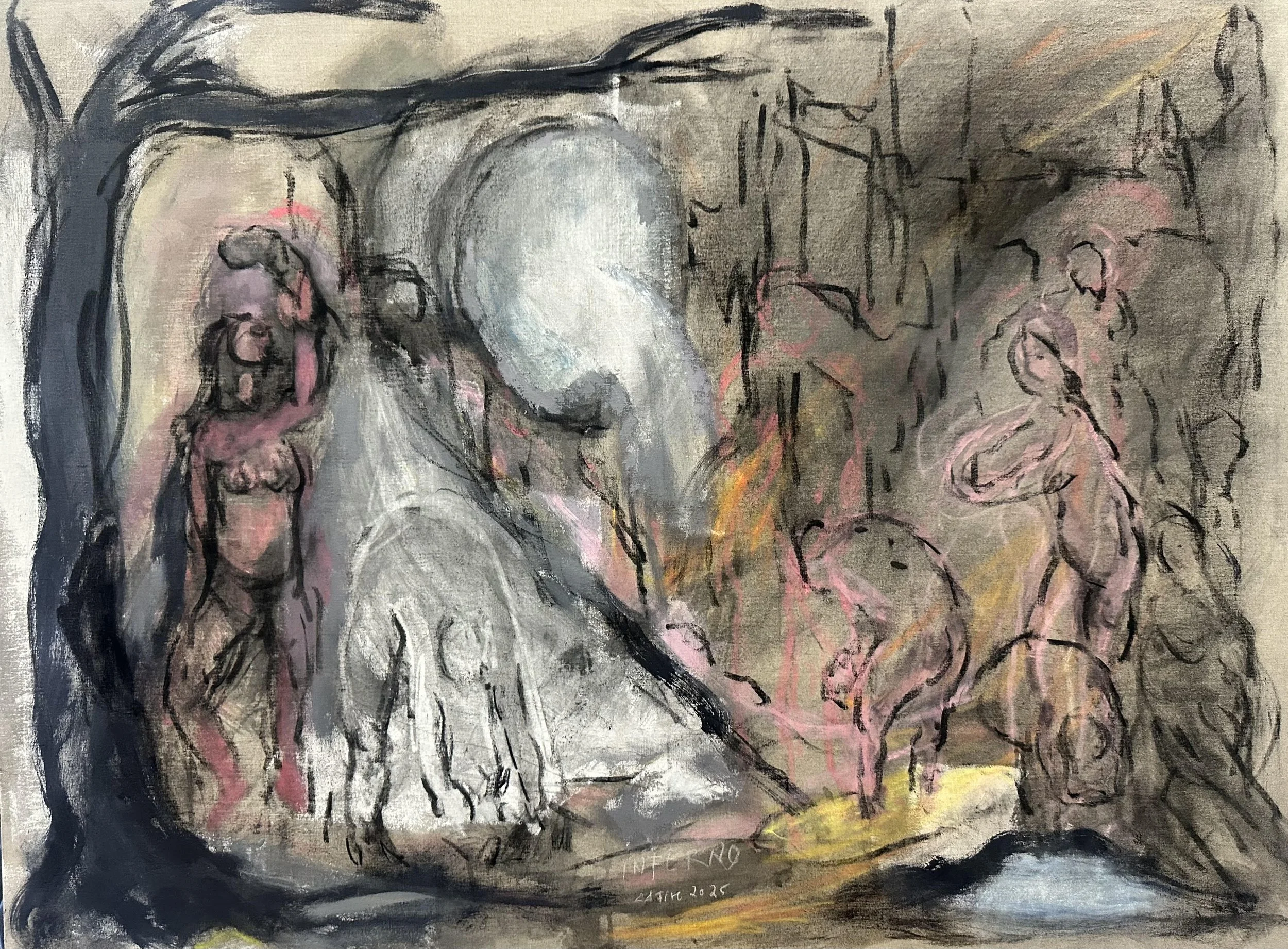 Painting: LA Fires 2025