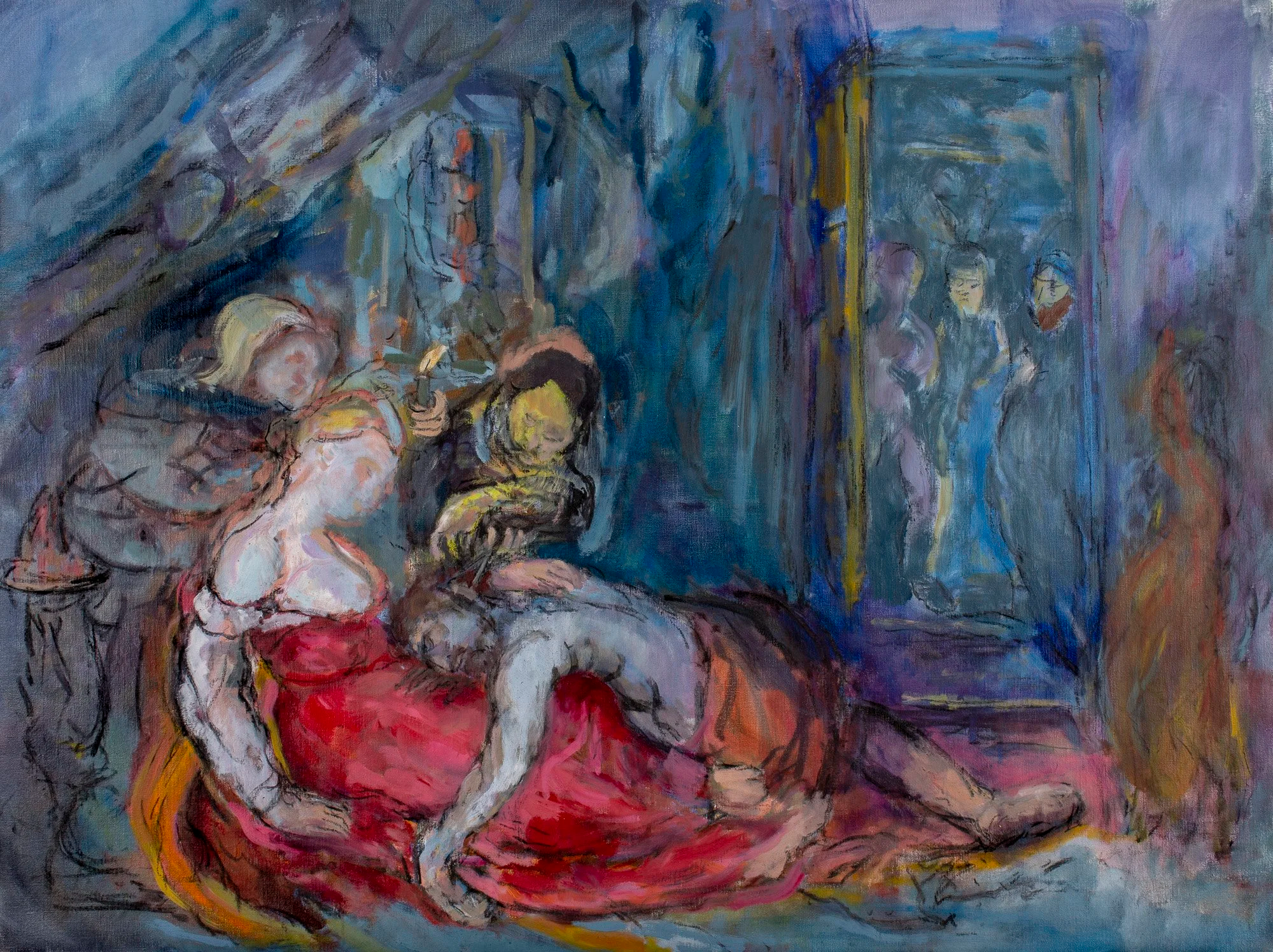 Painting: An Amore : Samson and Delilah after Rubens I, Transcription