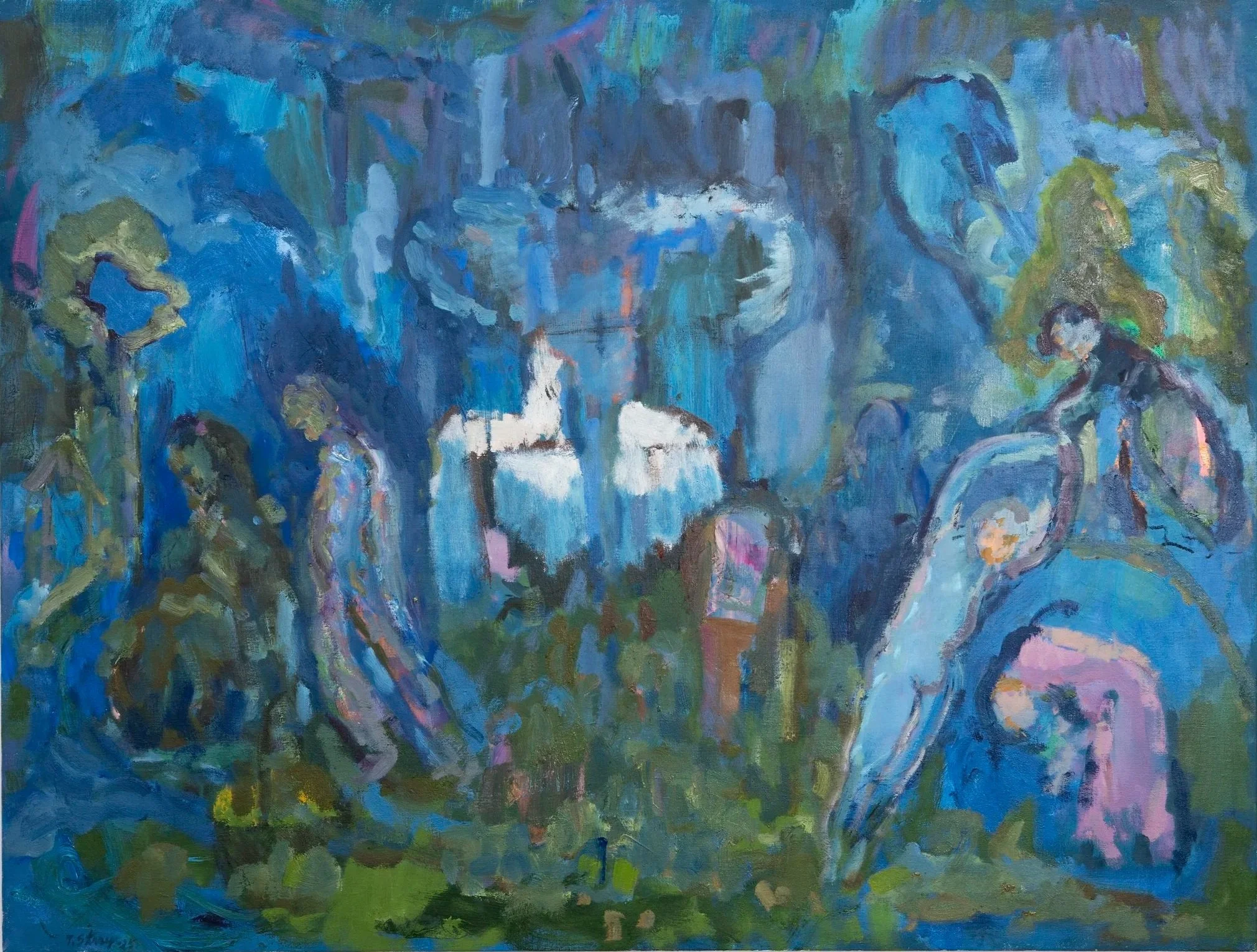 Painting:Fountain 3