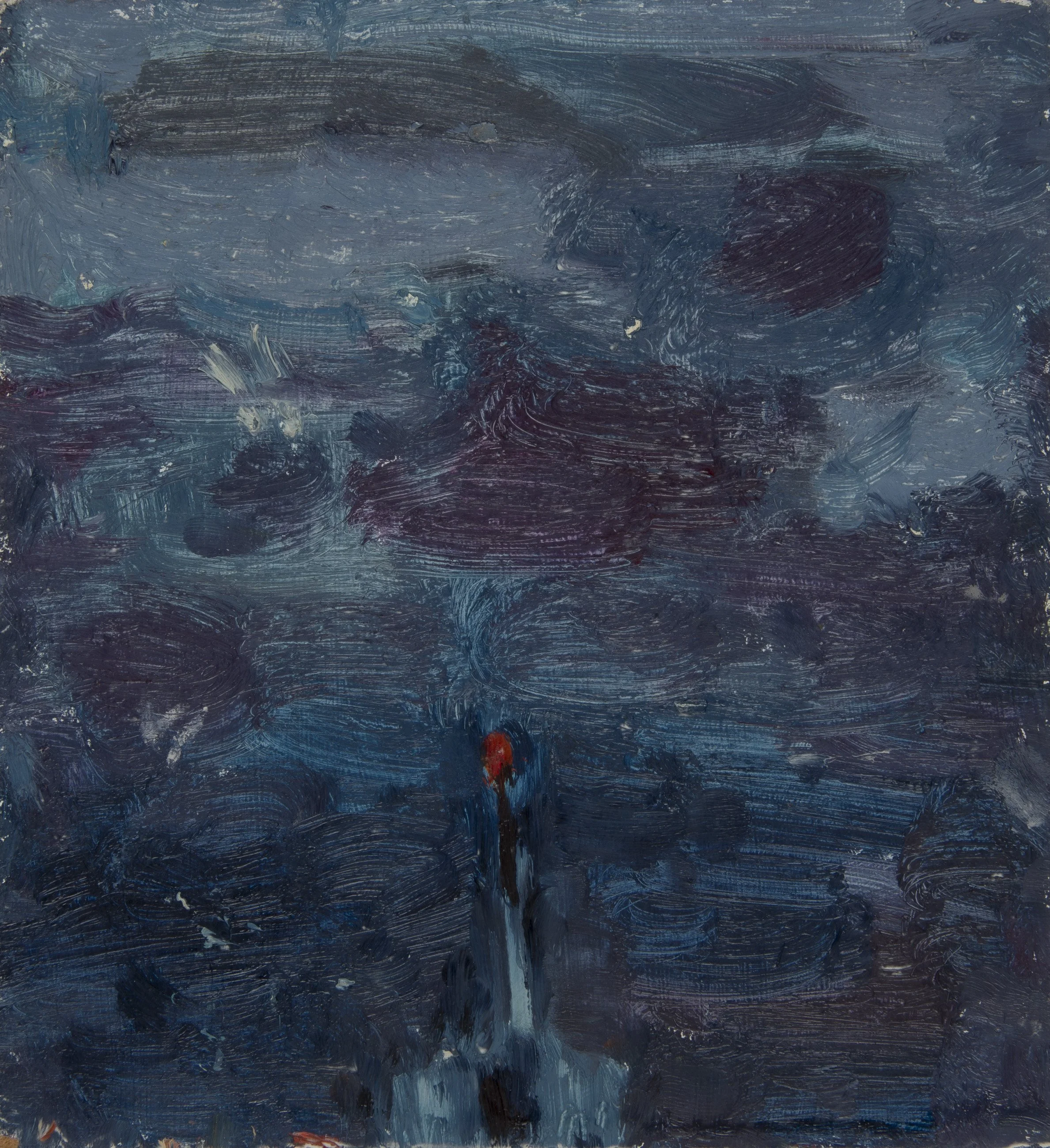 Painting: New York as seen from 34 th fl WTC,Empire State 4